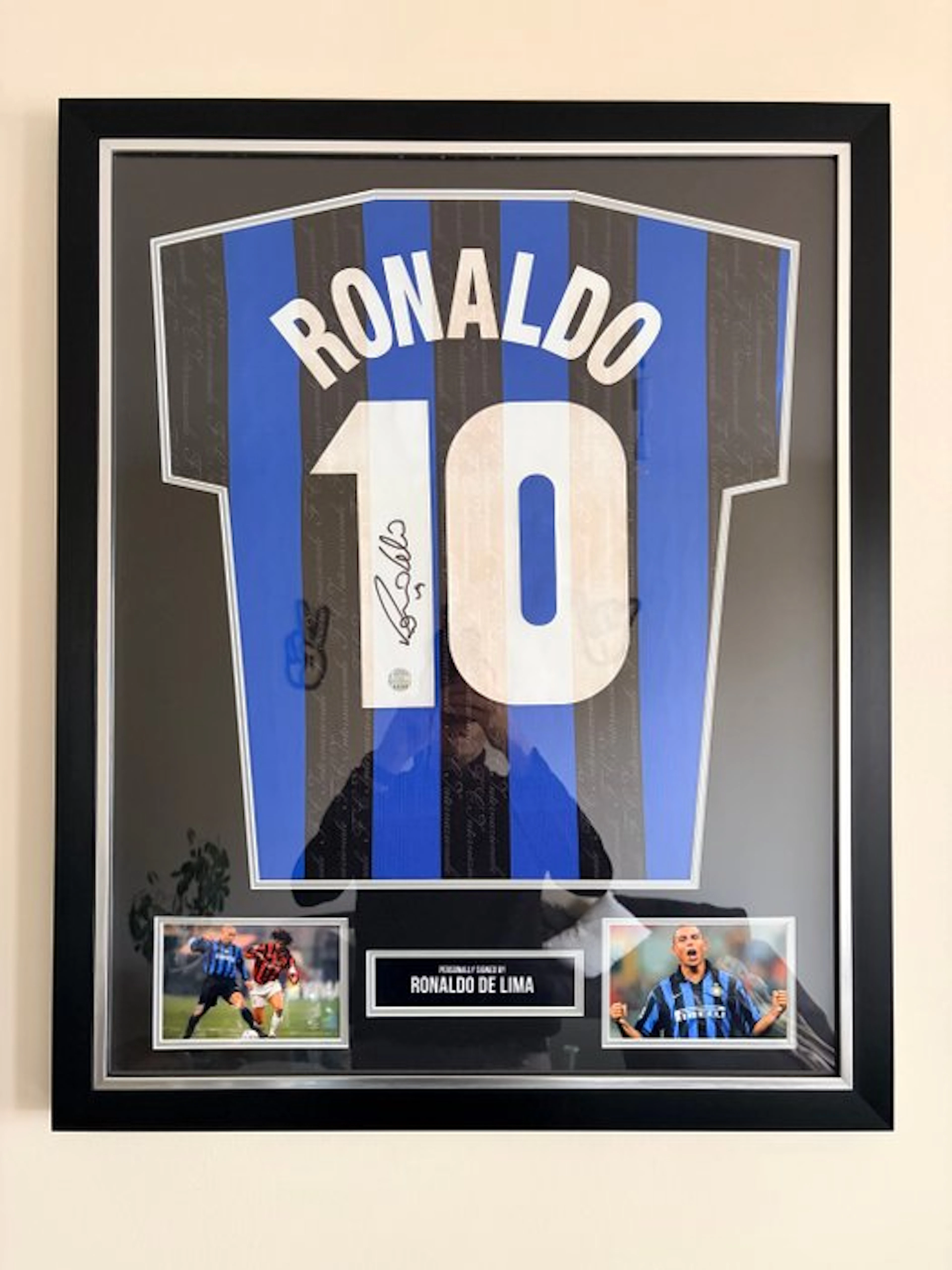 Inter Milan - Football - Ronaldo - 1998 - Football shirt
