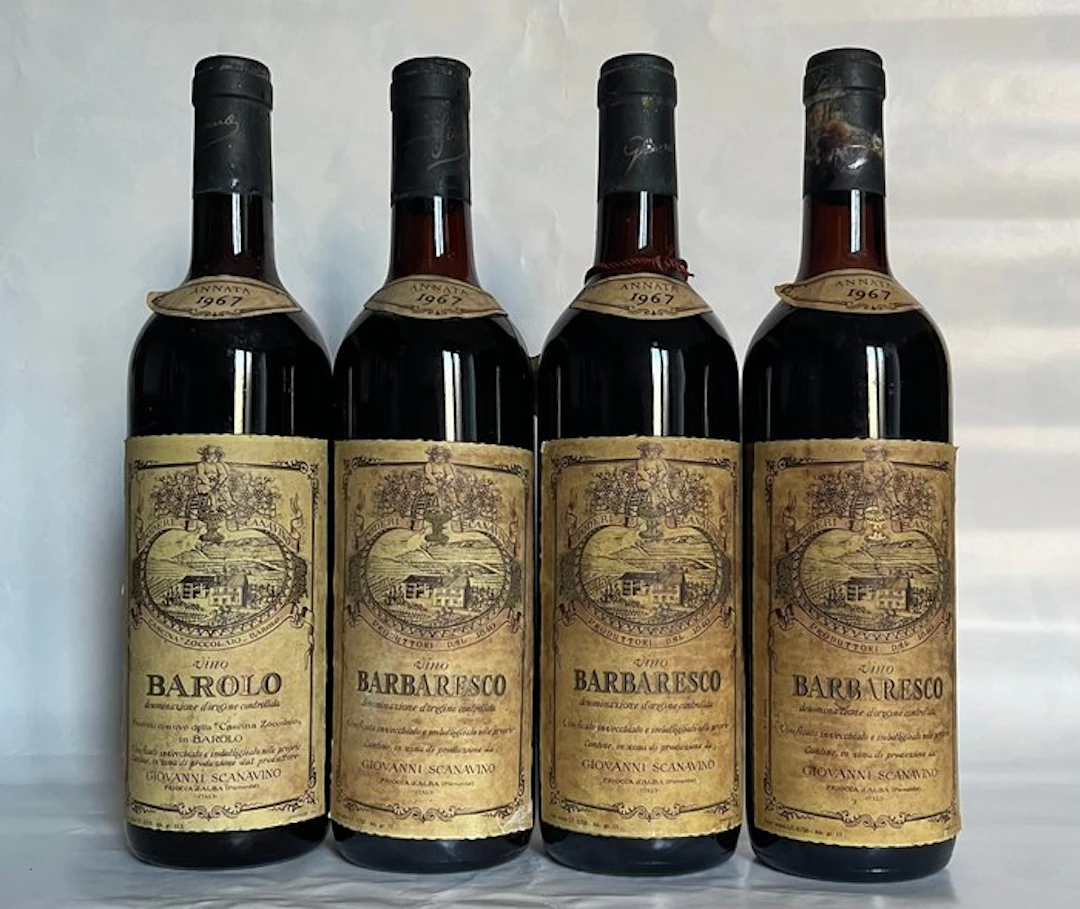 1967 x3 Barbaresco & 1967 x3 Barolo