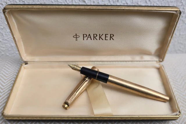 Parker - pluma estilográfica PARKER con plumin de oro...