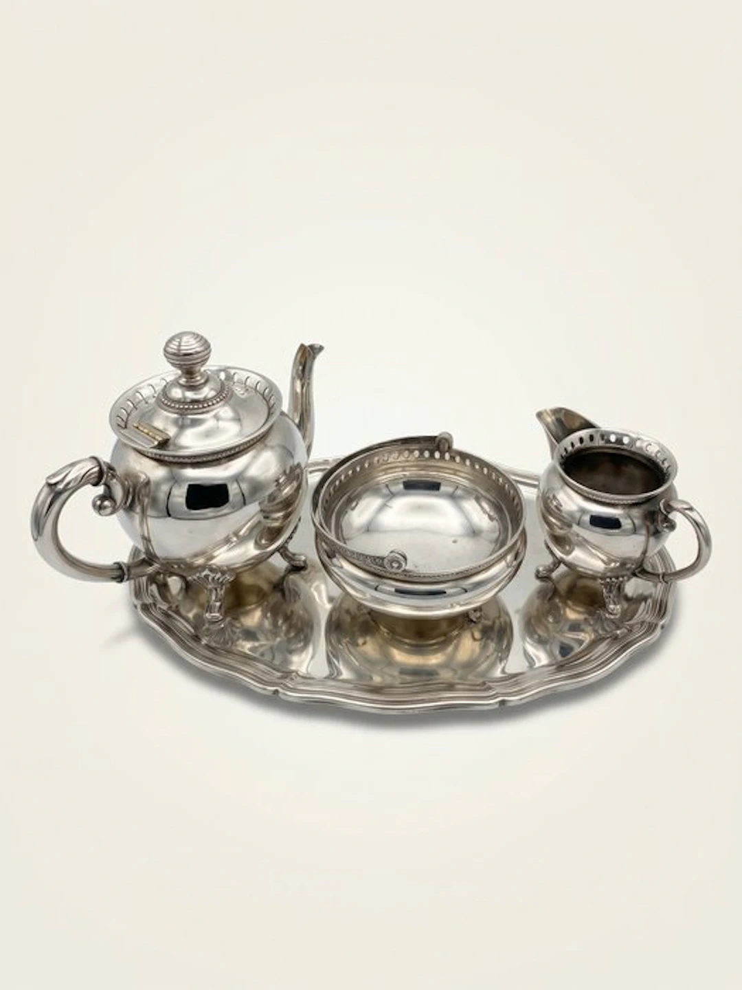 WMF / Geislingen - Coffee and tea service (4) - Silverplated