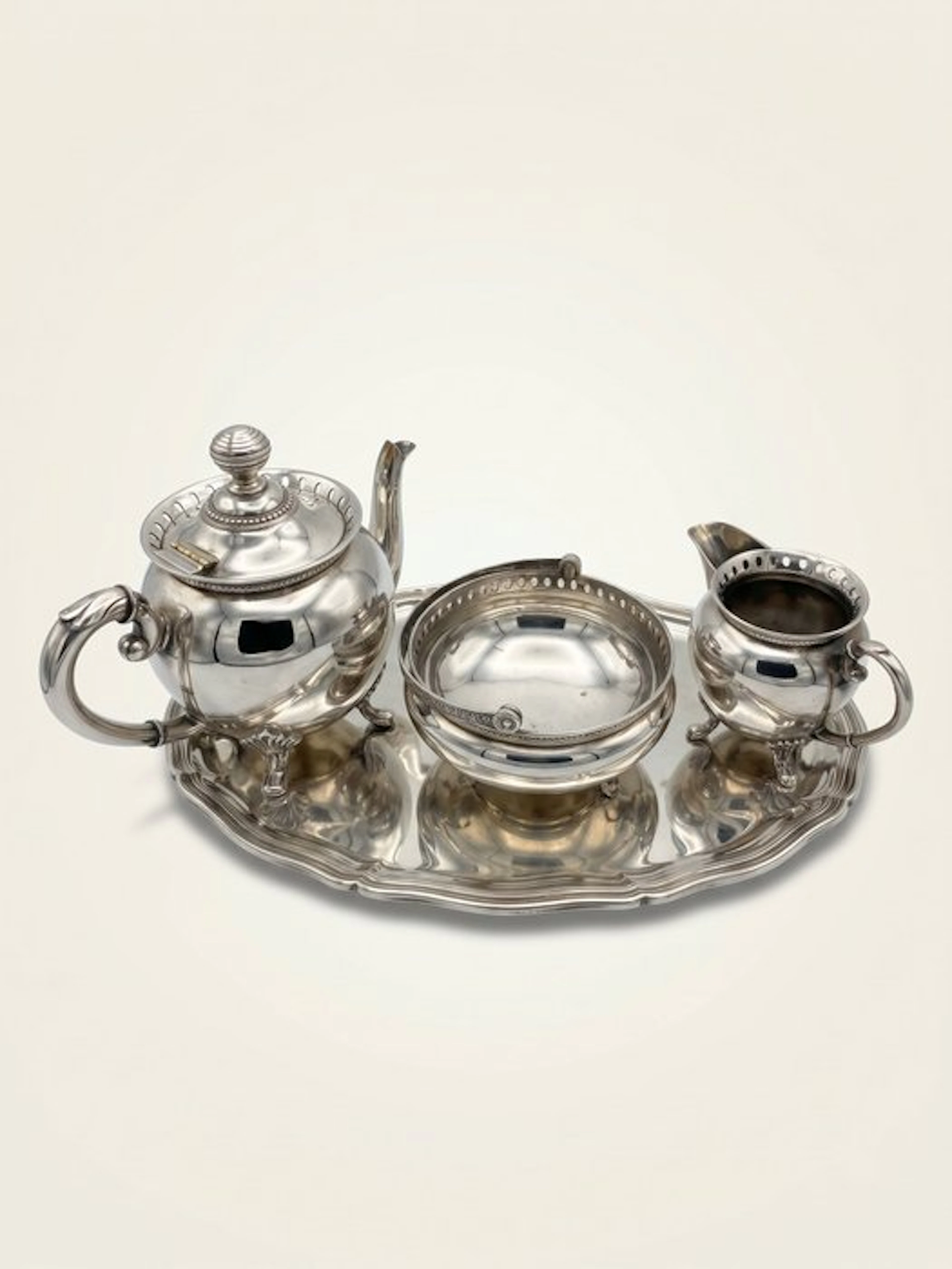 WMF / Geislingen - Coffee and tea service (4) - Silverplated