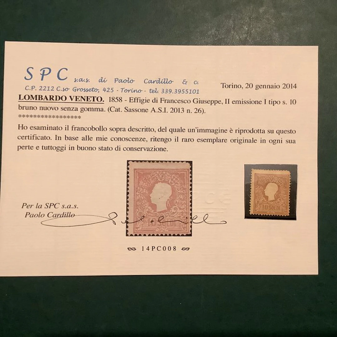 Italian Ancient States - Lombardo Veneto 1858 - 10 Soldi...