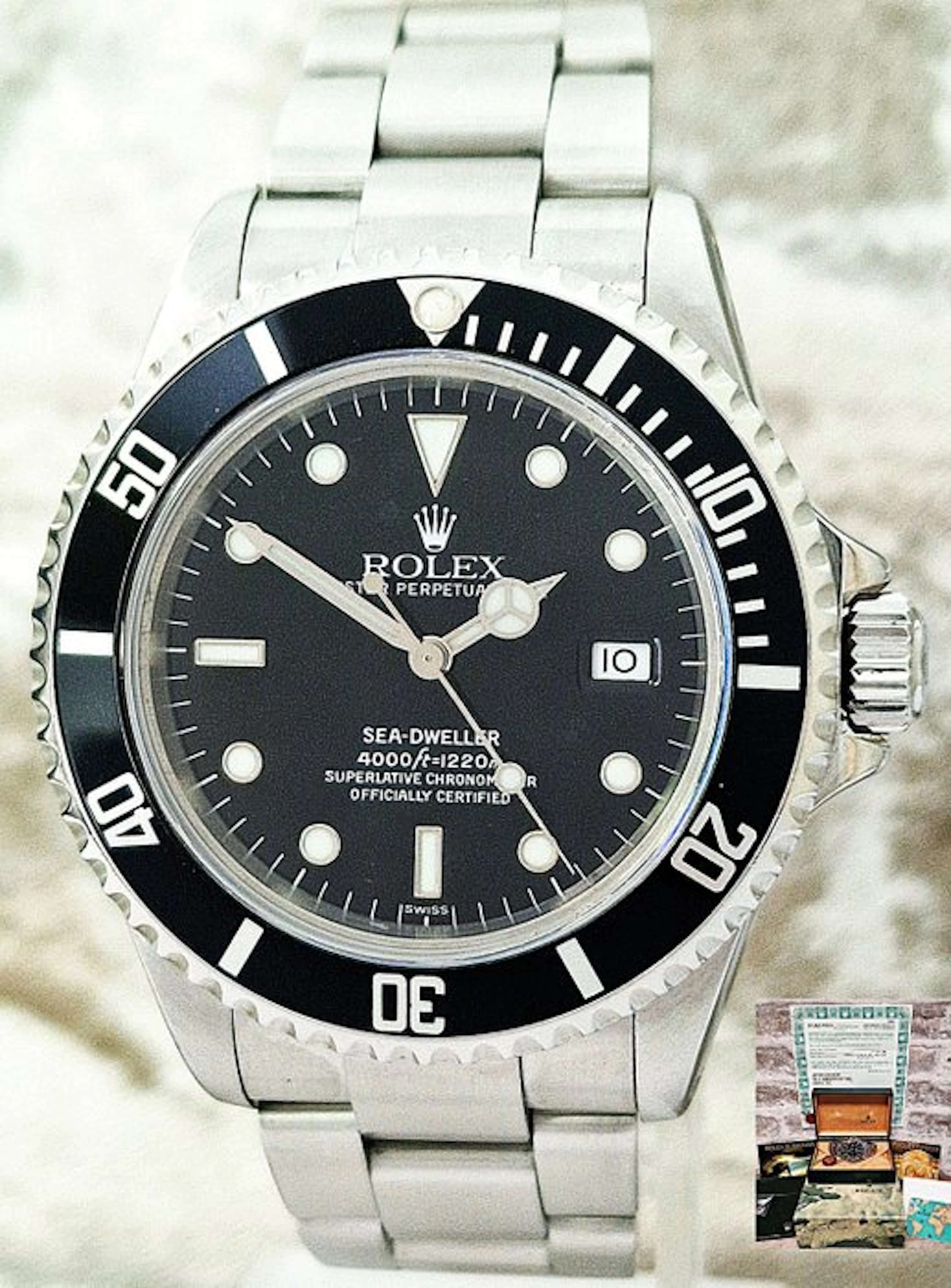 Rolex - Sea-Dweller "Swiss Only" 4000ft/1220m - No...