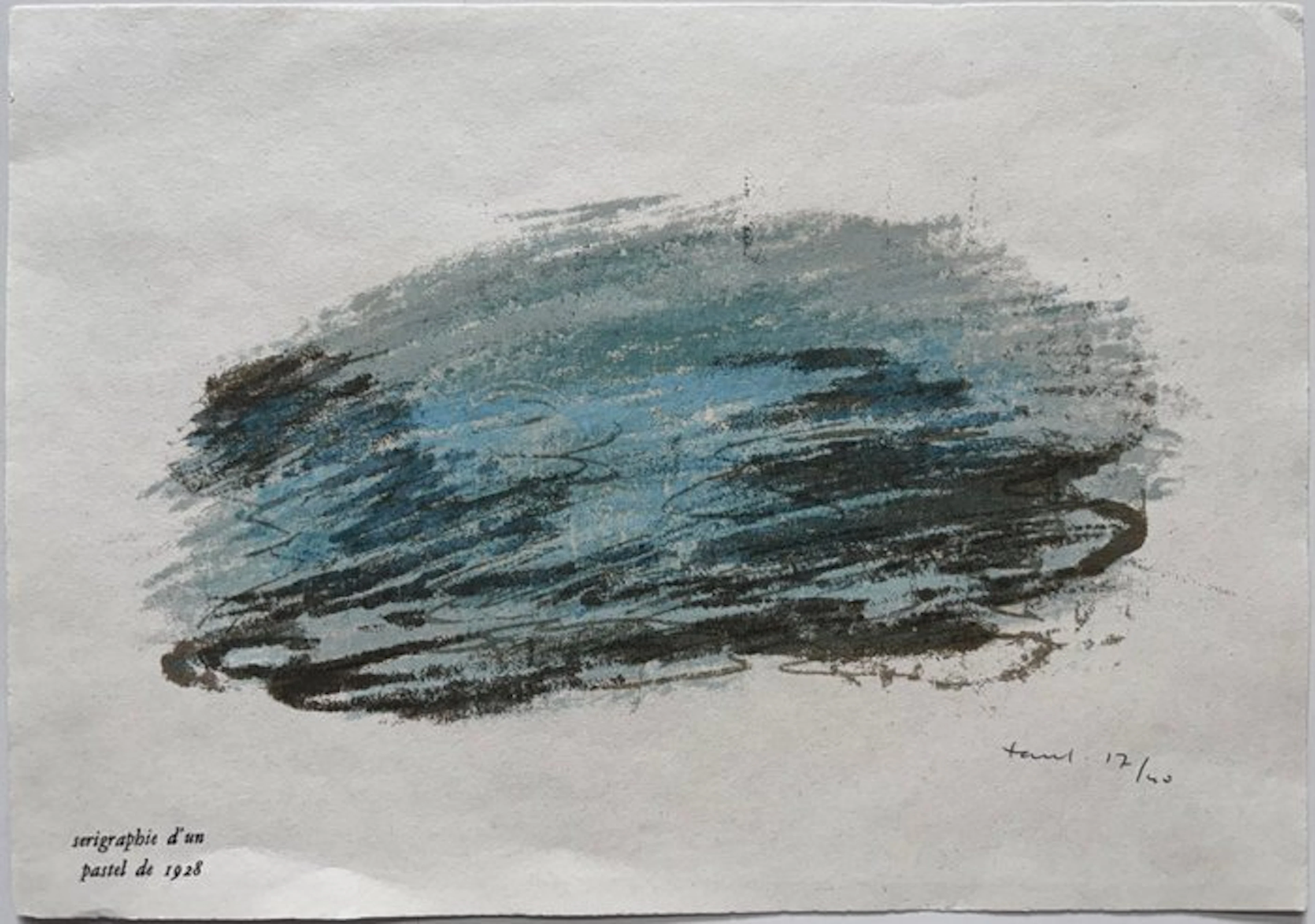 Jean Fautrier (1898-1964) - Pastel III