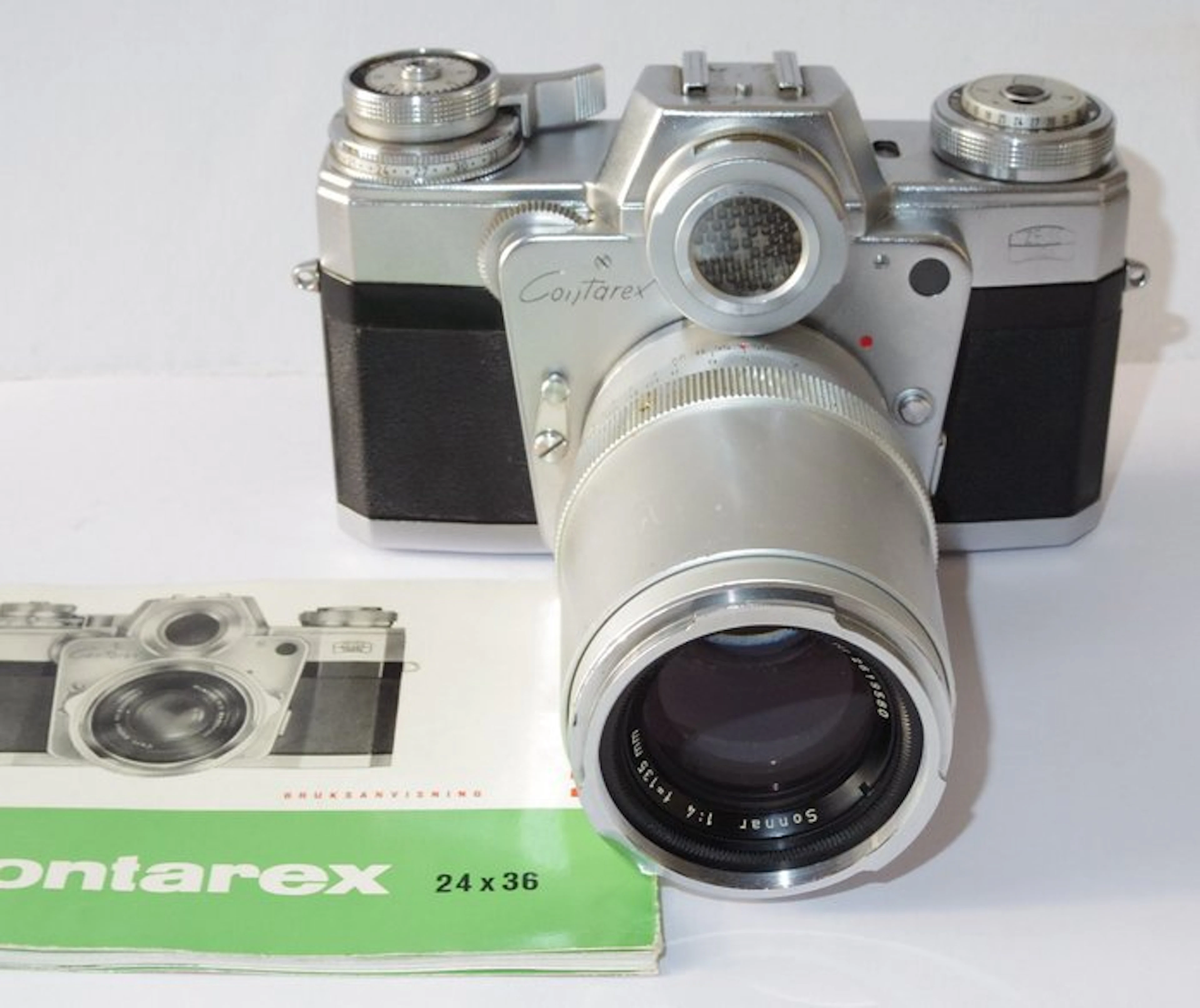 Zeiss Ikon Contarex Bullseye - 1960 - inclusief Sonnar...