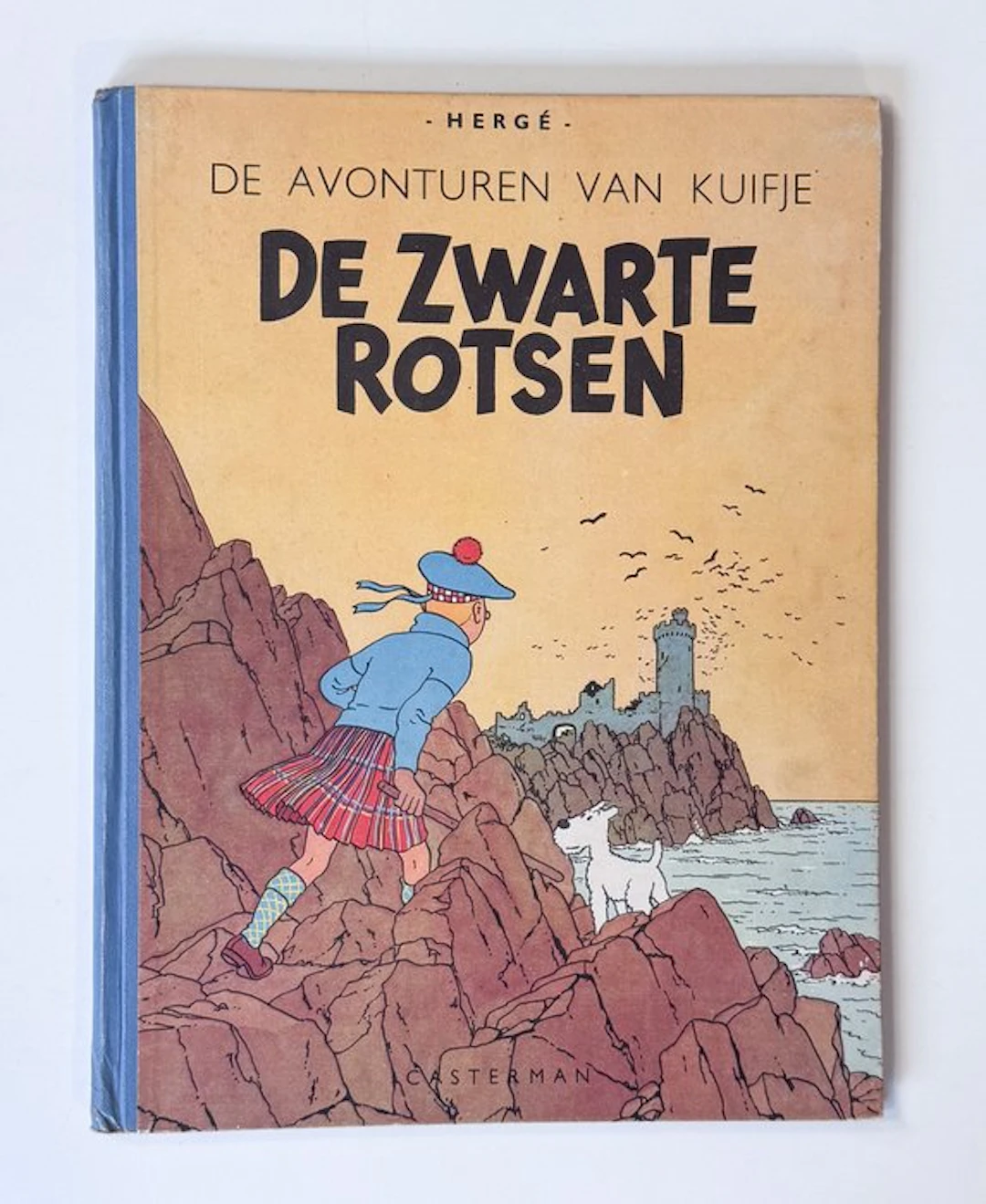Kuifje 06 - De Zwarte Rotsen - A46 - 1 Album - Reprint - 1947