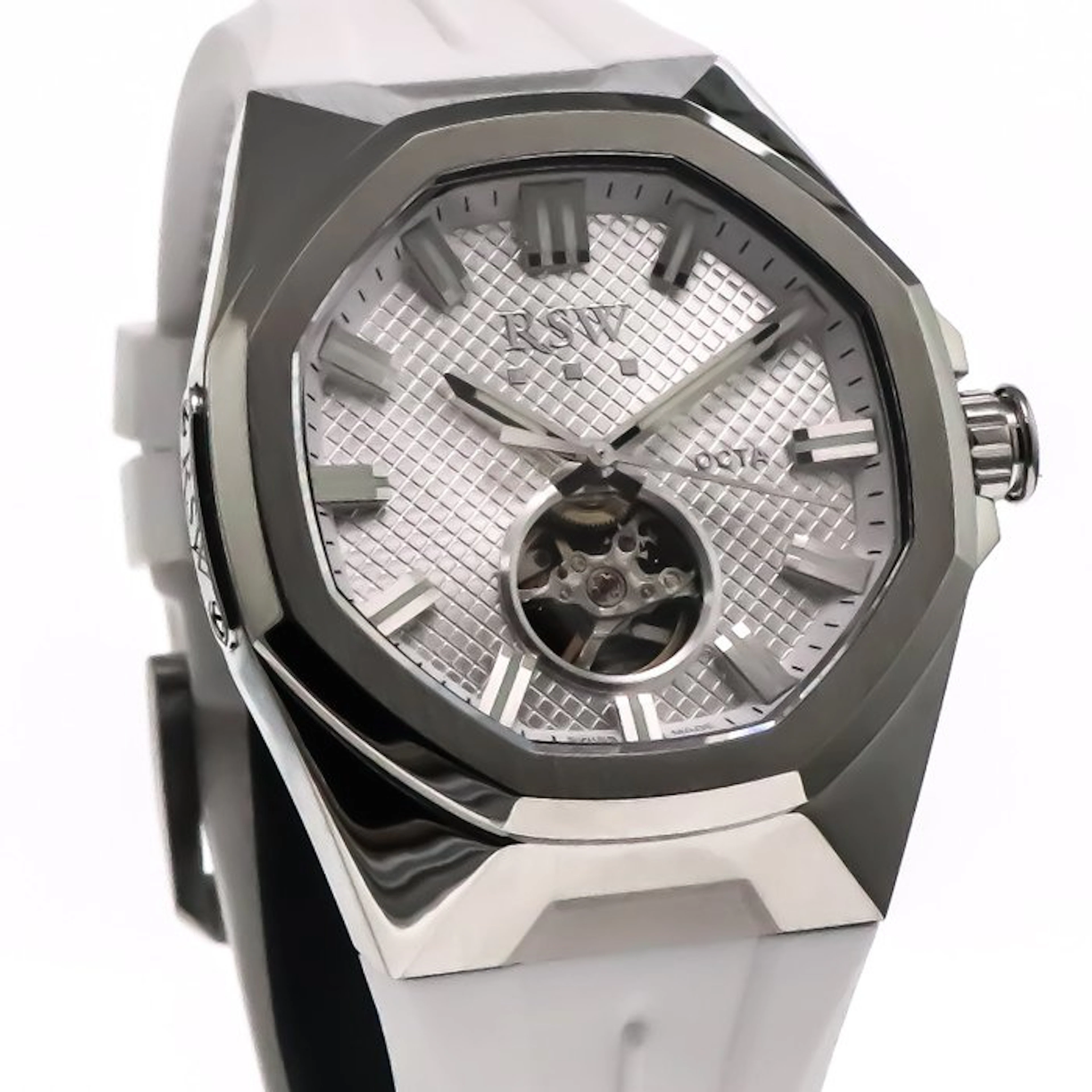 RSW - Octa Swiss Automatic Watch - RSWA162H-SX-1A - White...