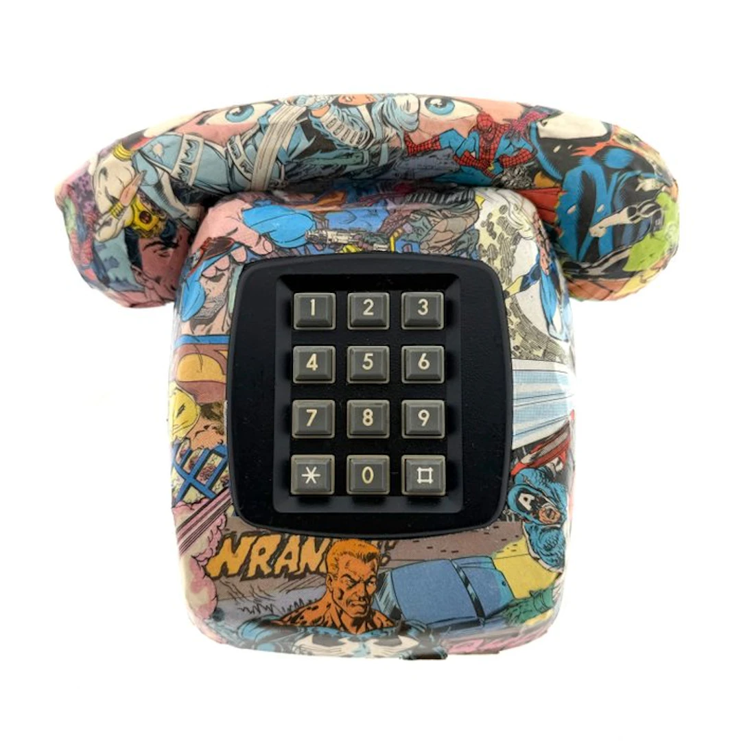 PAAPI (1986) - Superheroes / Marvel ‘Mixed Feelings’ - PopArt Telephone