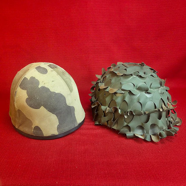 France - Military helmet - 2 French combat helmets Model...