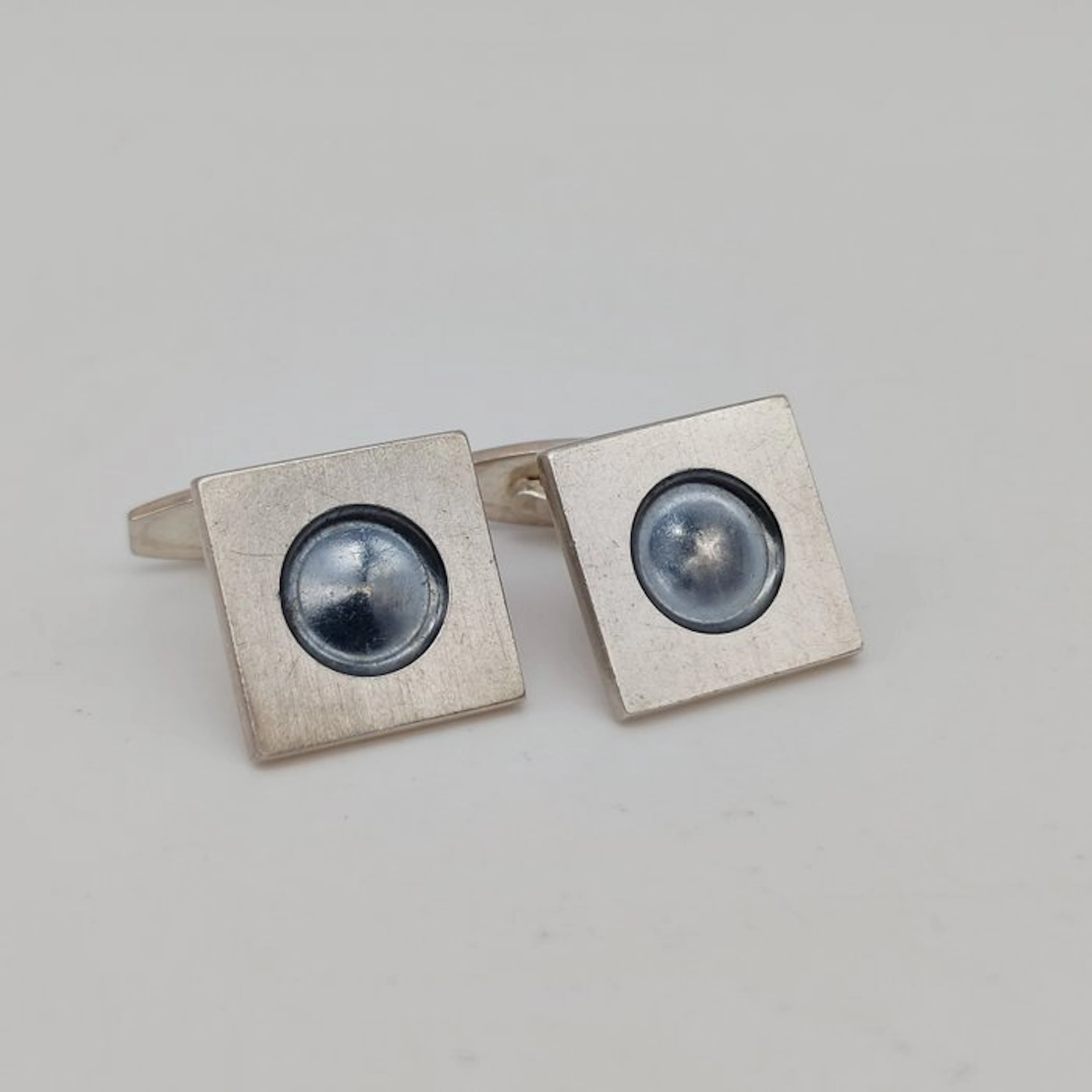 No reserve price - Hans Hansen - Cufflinks - 646 Silver