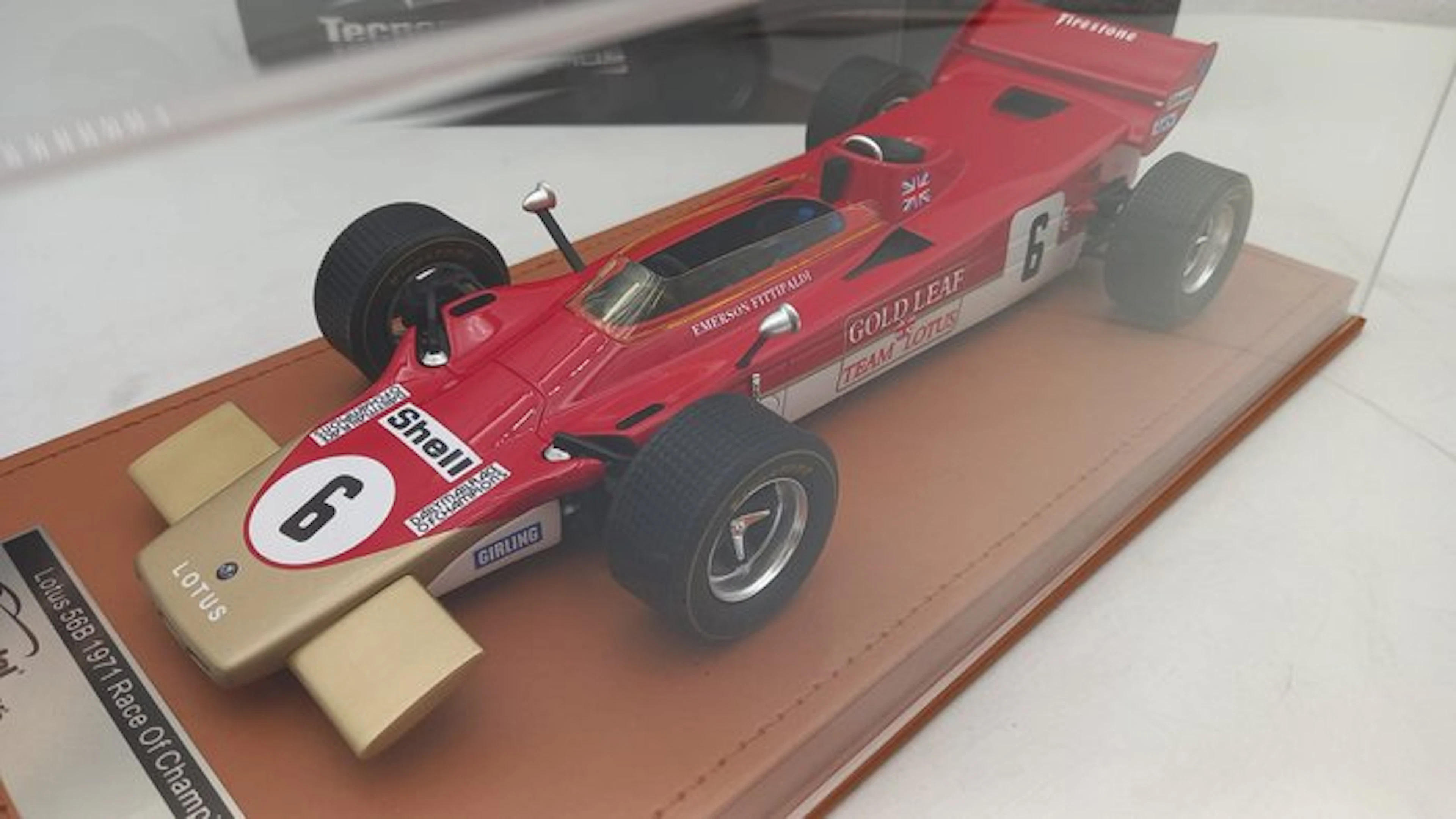 Tecnomodel 1:18 - Model car - Lotus 56B Emerson...