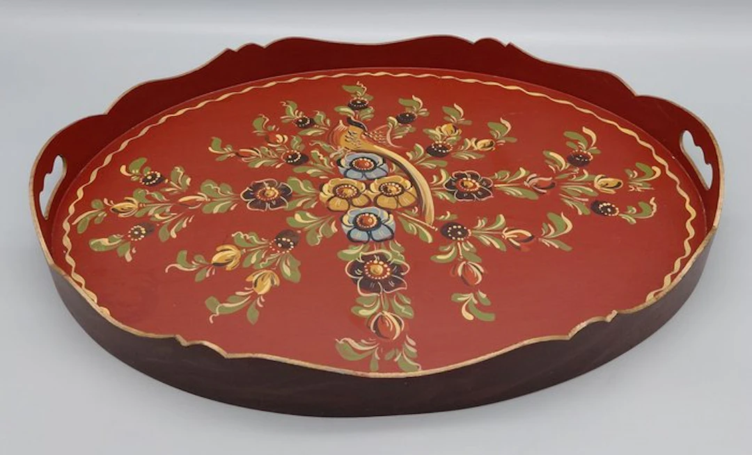 Tray - Wood - Hindeloopen