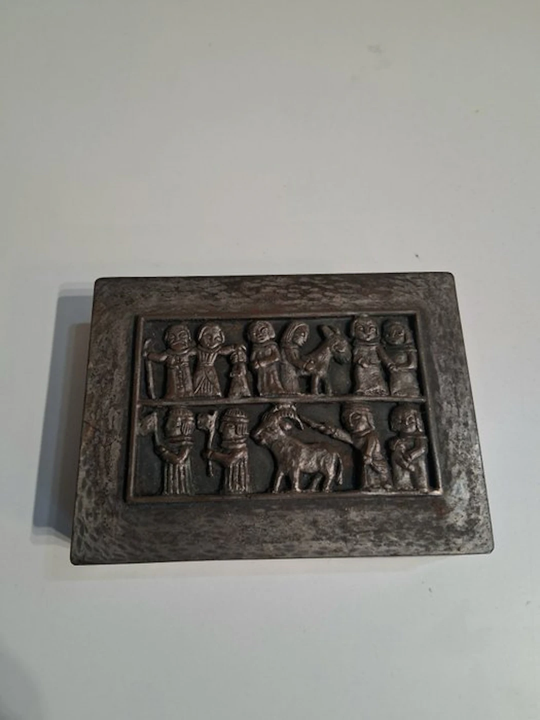 Margit Tevan - Casket - Metal - Bauhaus style