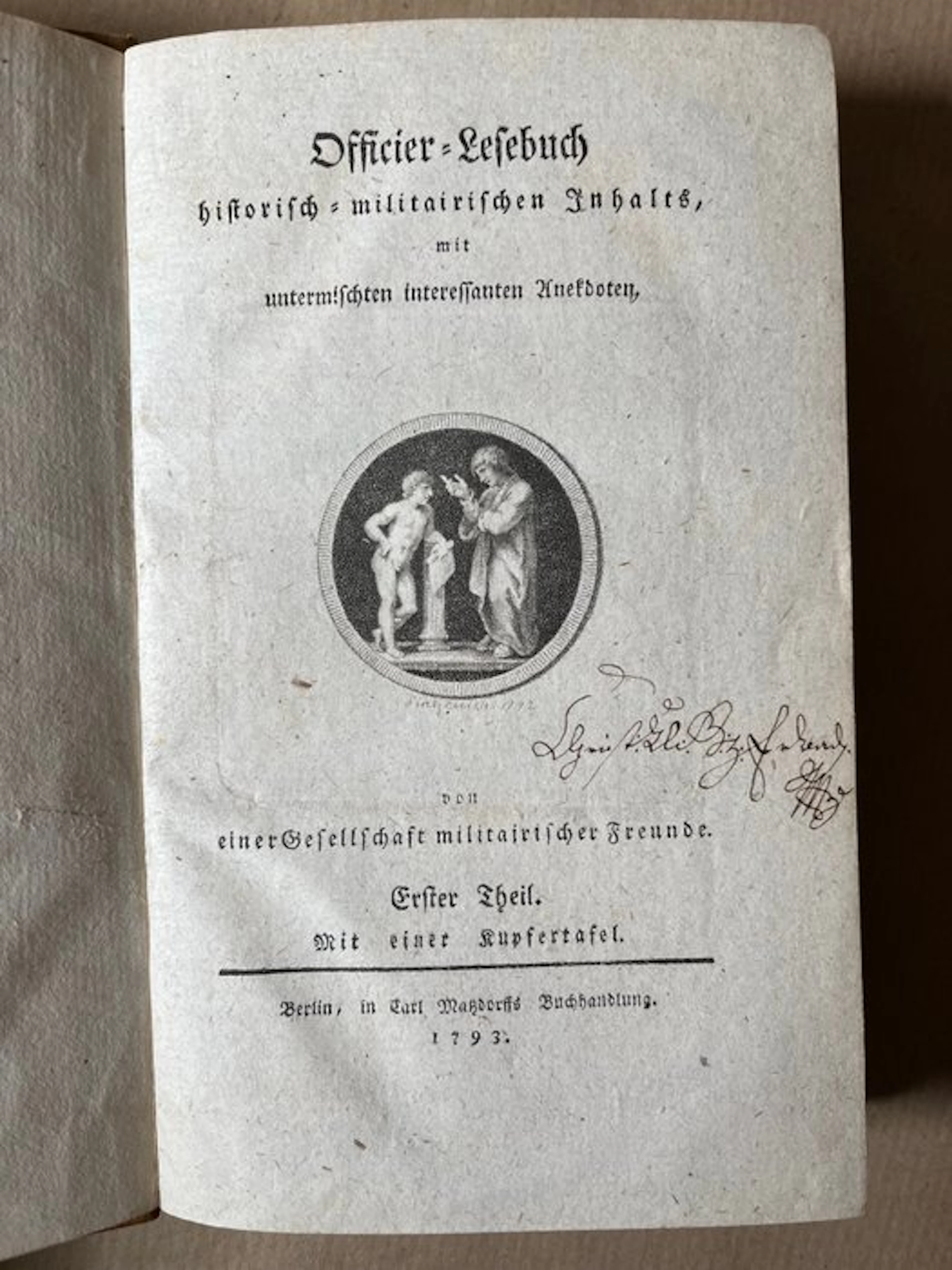 [Carl Daniel Küster (editor)] - Officier-Lesebuch...