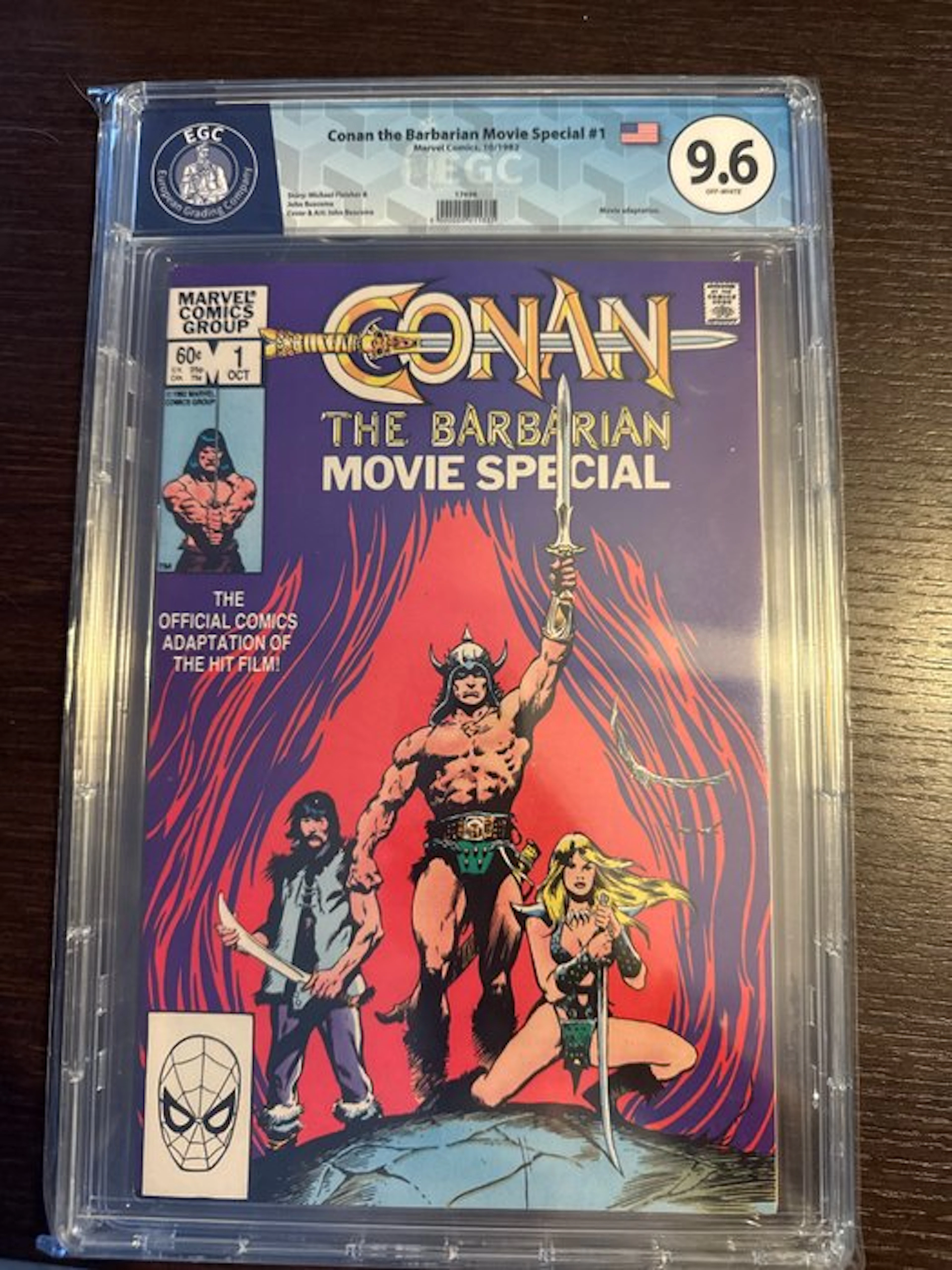 Conan the Barbarian Movie Special #1 - EGC 9.6 - 1 Graded...