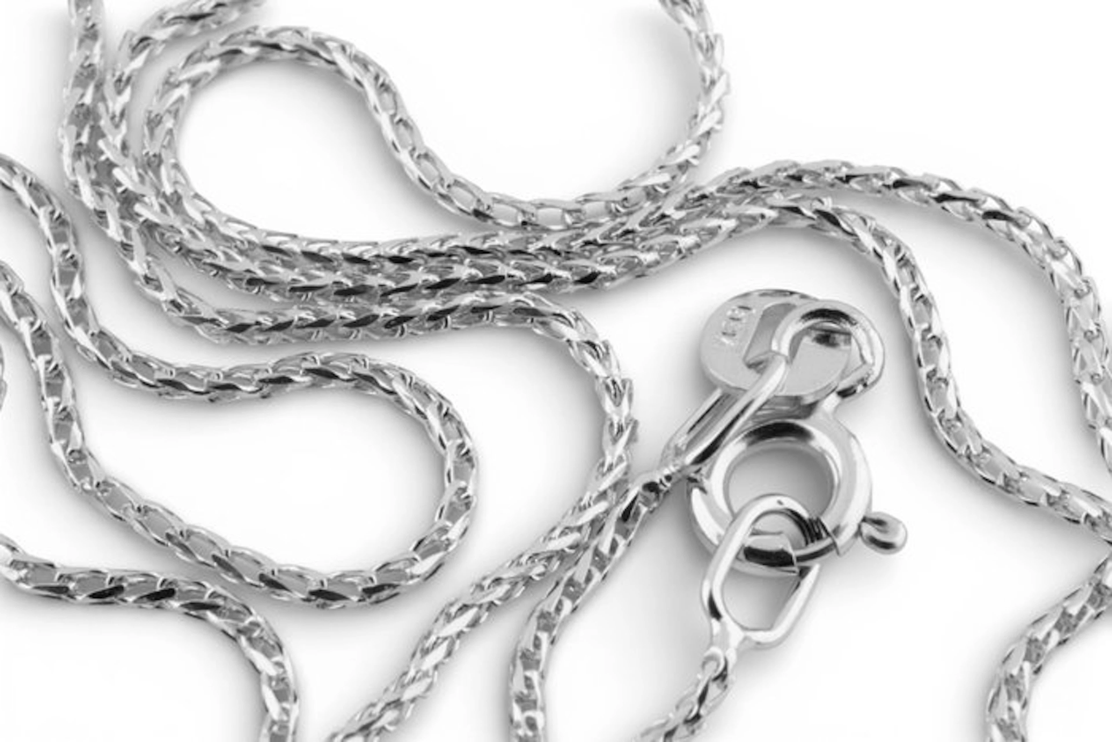 Chain - 18 kt. White gold