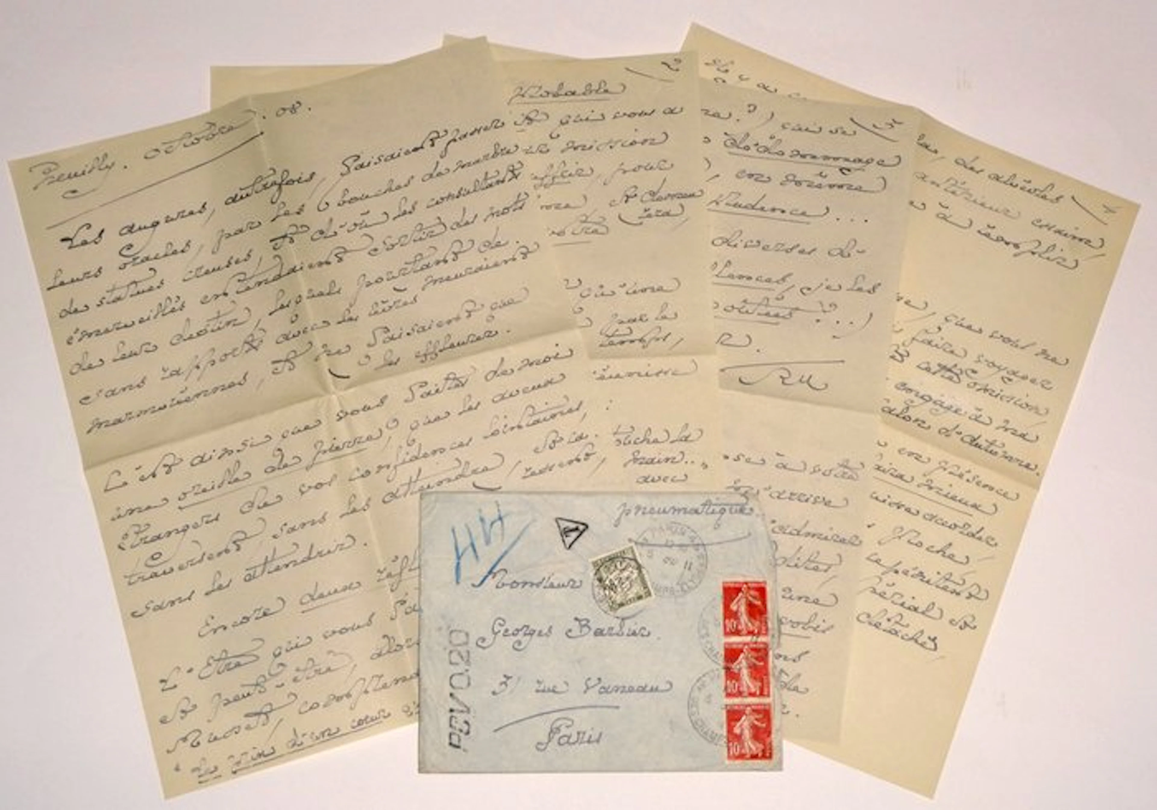 Robert de Montesquiou - Très belle lettre autographe...