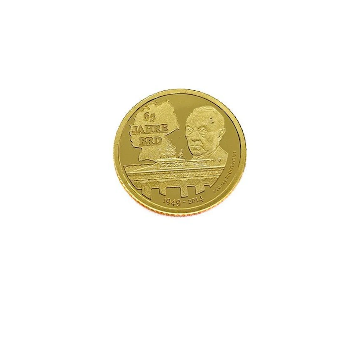 Congo. 100 Francs 2014 - Bondsrepubliek Duitsland 65 jaar.