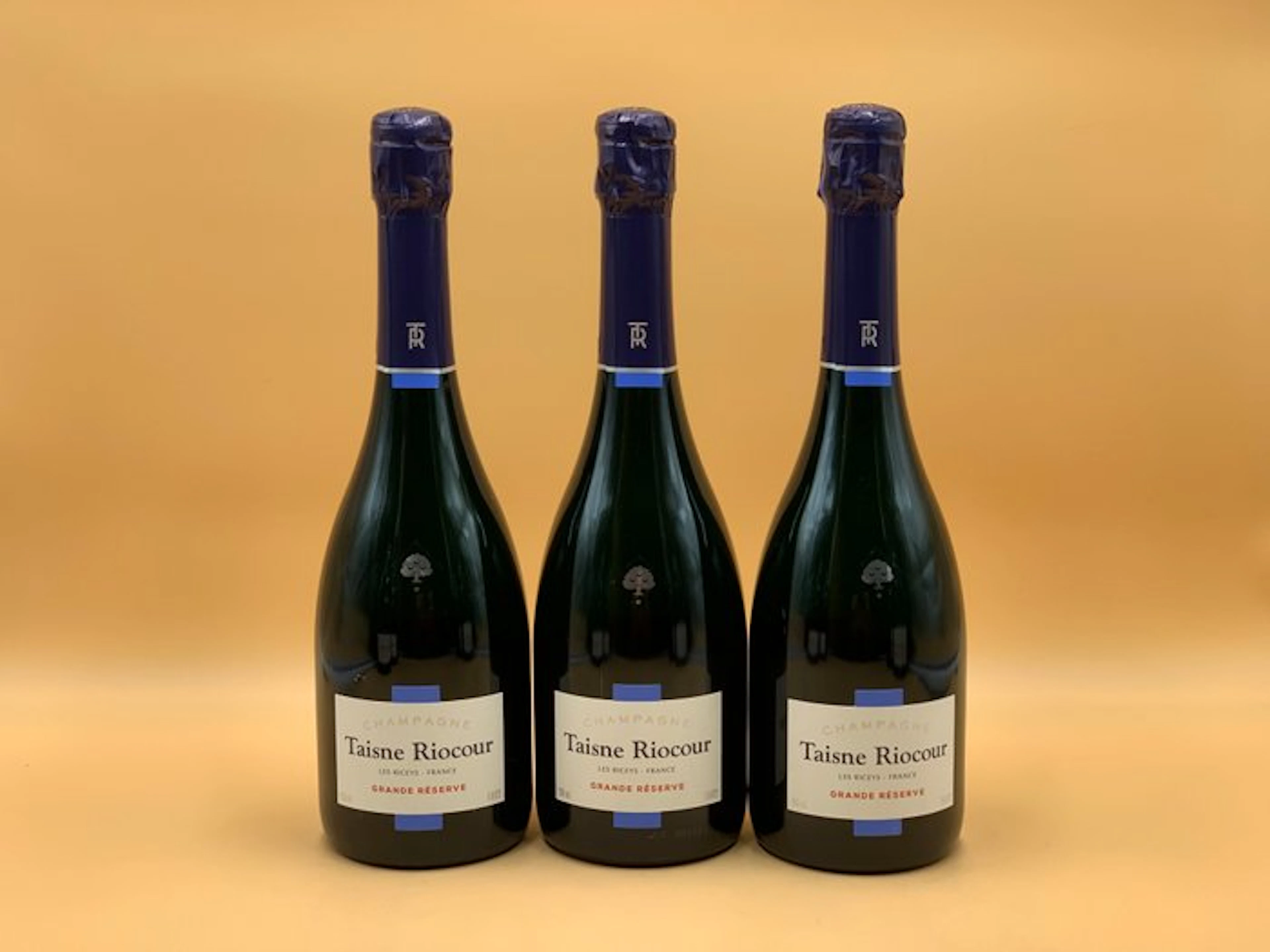 Taisne Riocour, Grande reserve - Champagne Brut - 3 Bottles (0.75L)