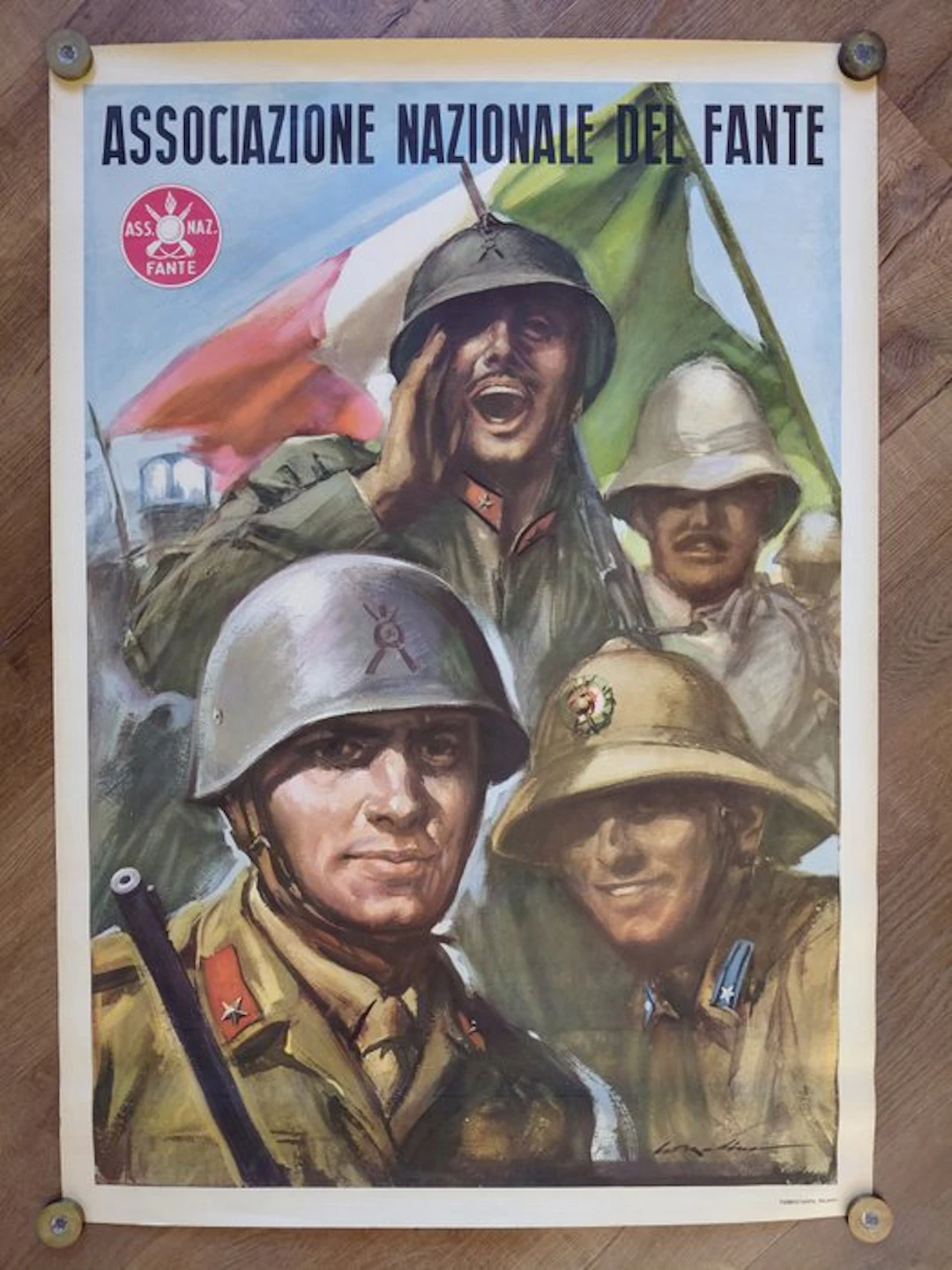 J.W.Smith - Walter Molino - fabbristampa Milano - Soldati...