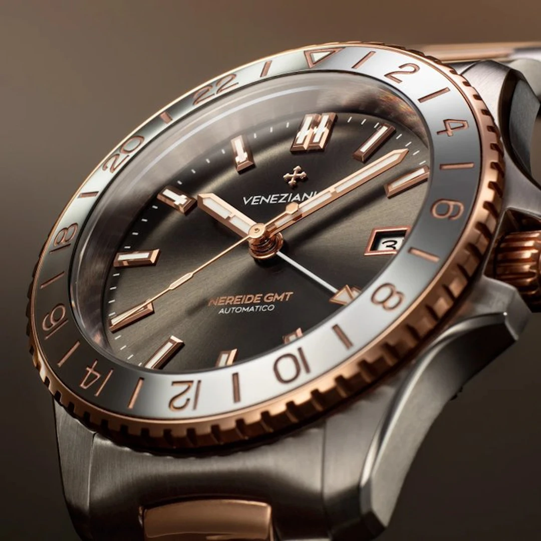 Venezianico - Venezianico Nereide GMT 39 mm Grand Tour - 3521510C - Men - 2026