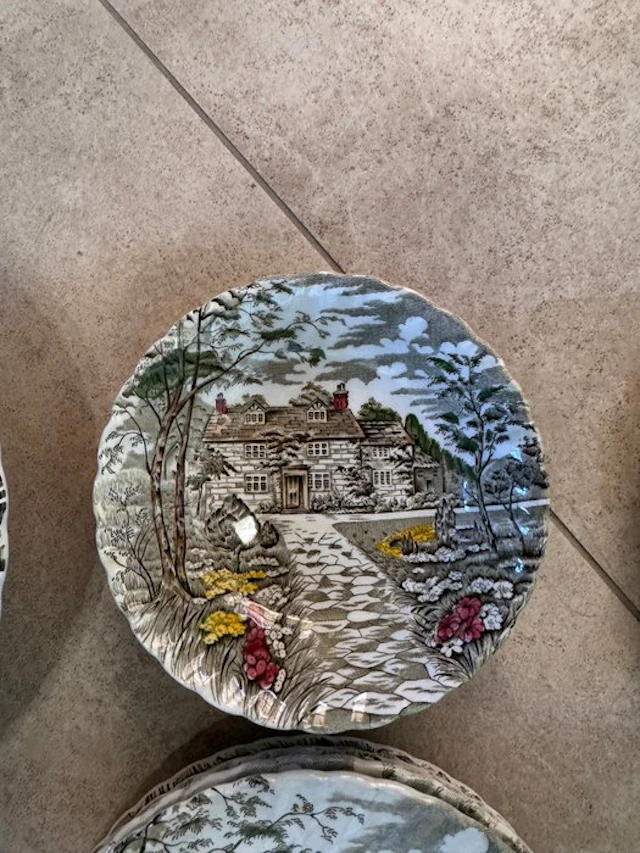 country cottage British anchor - Table service (26) - Ceramic