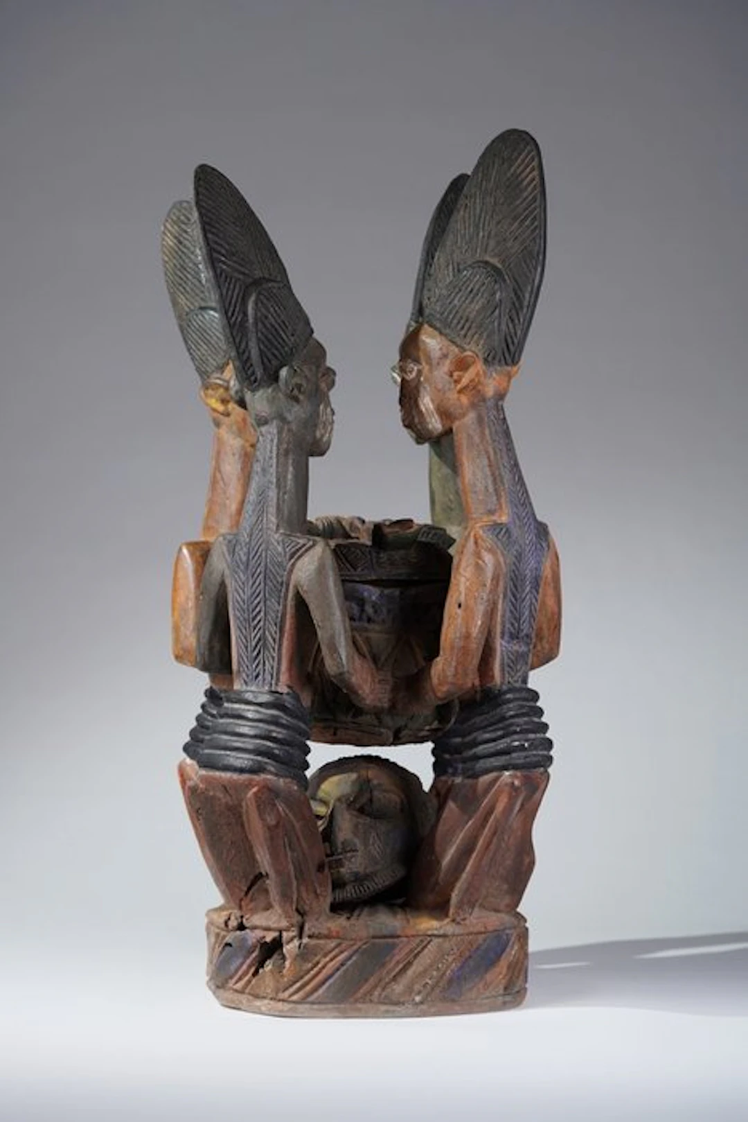 A wooden sculpture - Yoruba - Nigeria