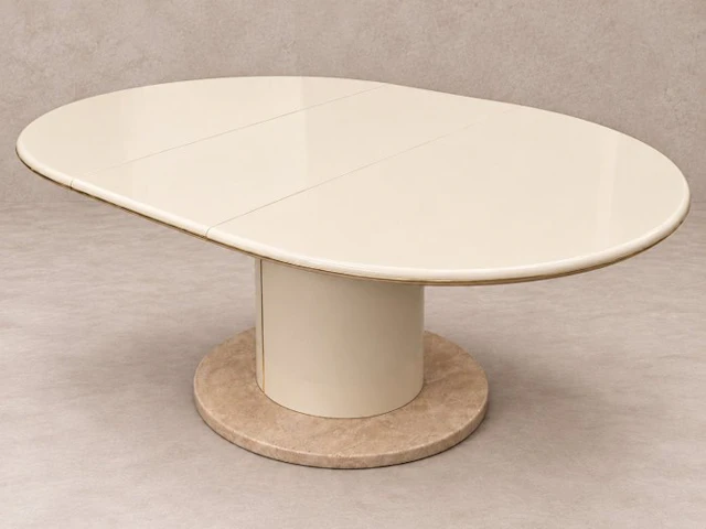 Tavolo italiano anni ’70 allungabile Design modernista...