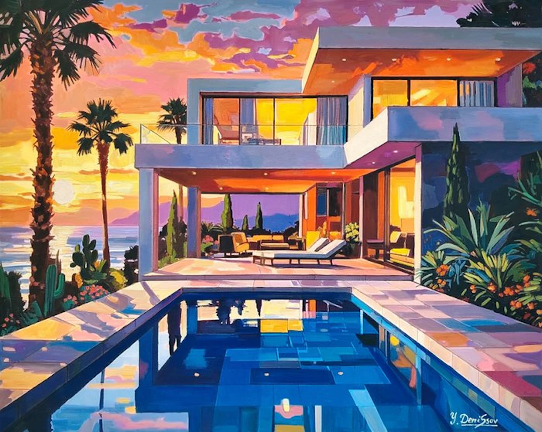 Yuri Denissov - Belle Villa le soir