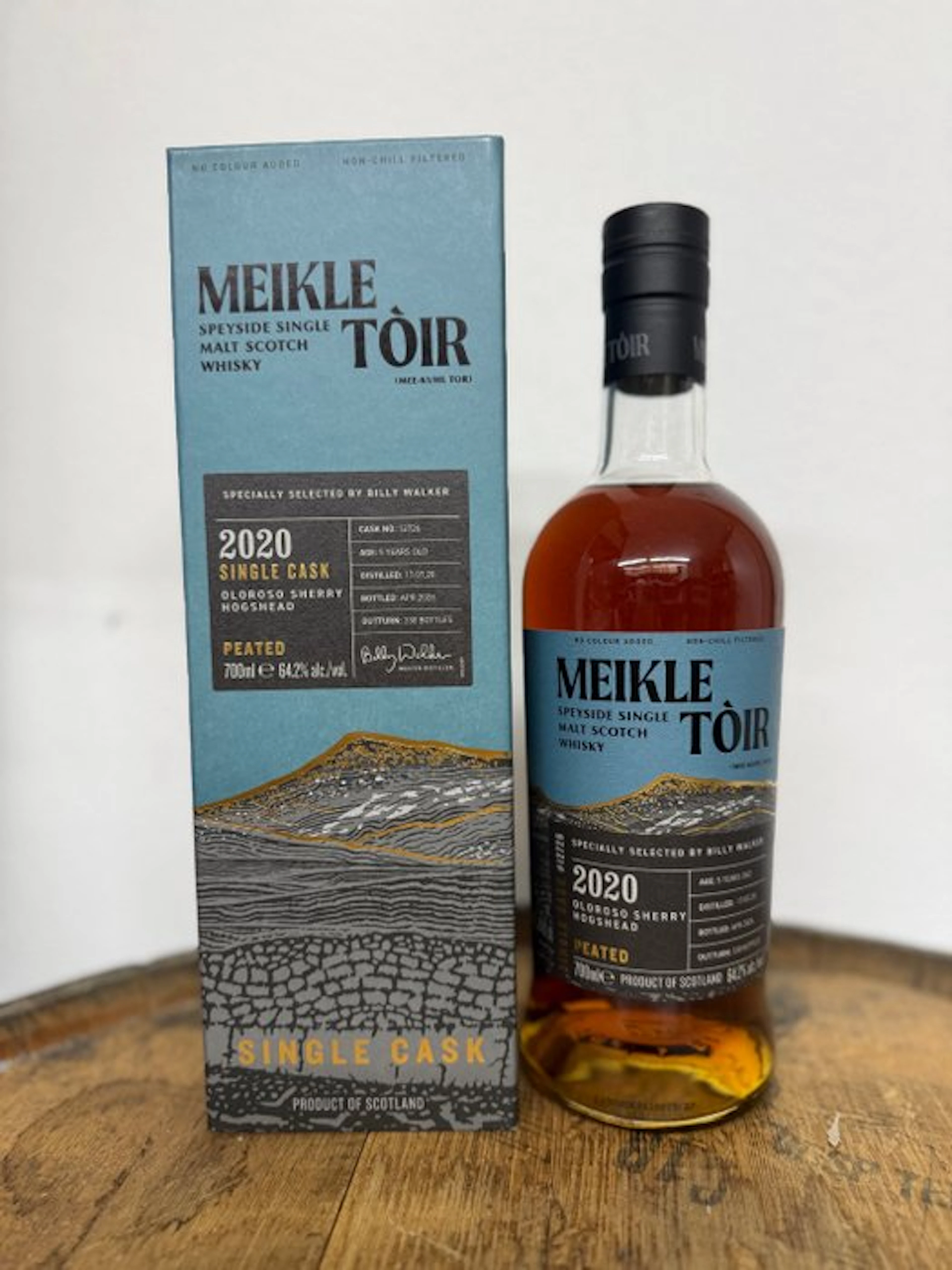 Meikle Tòir 2020 5 years old Single Cask 2020 Oloroso Sherry Hogshead