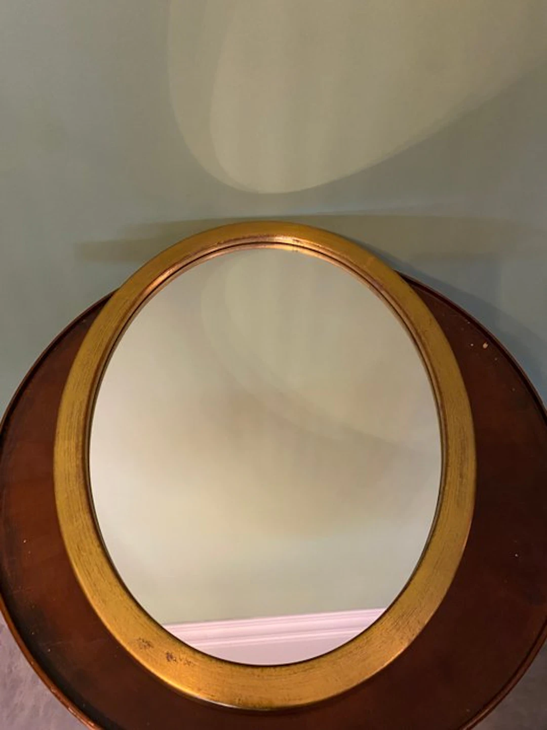 knitter-duo - Wall mirror - Wood, Glass - wall mirror