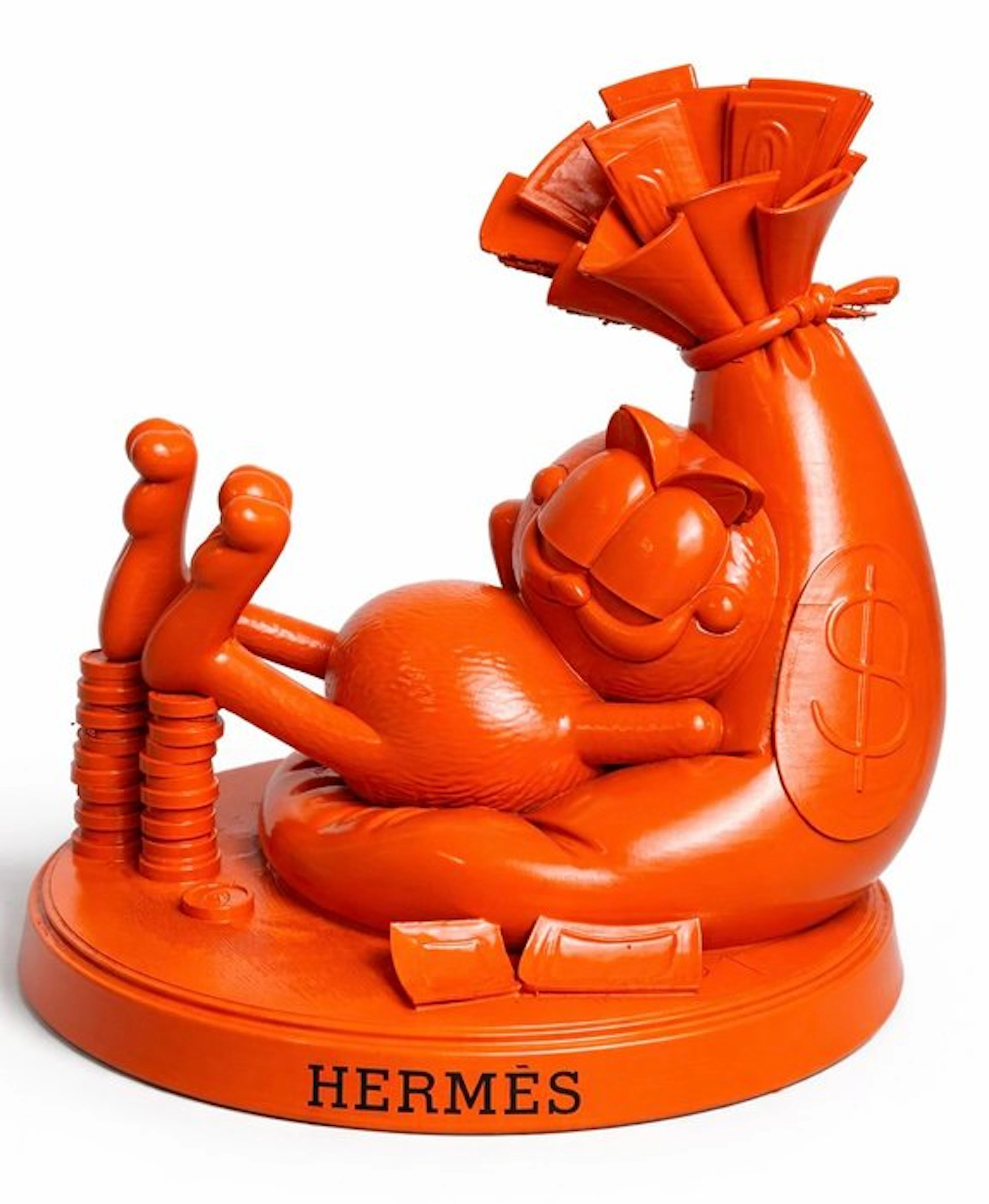 Daluxe Art - 1999 • Garfield Hermès Money Bag