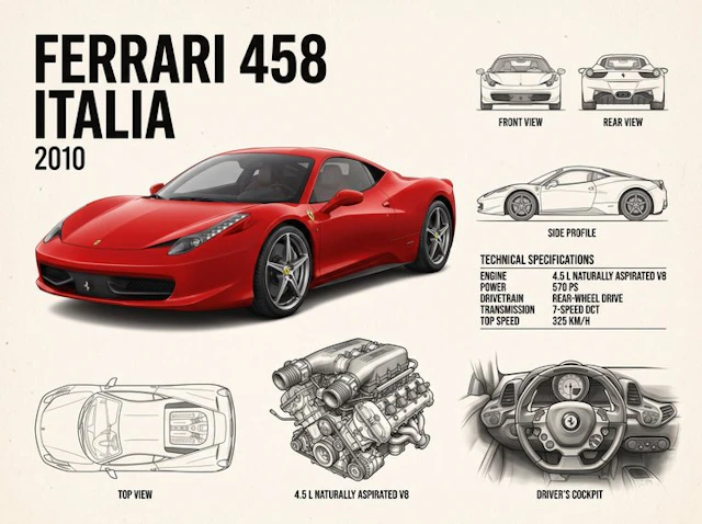 Shmidt.Art - Ferrari - FERRARI 458 ITALIA - 2010s