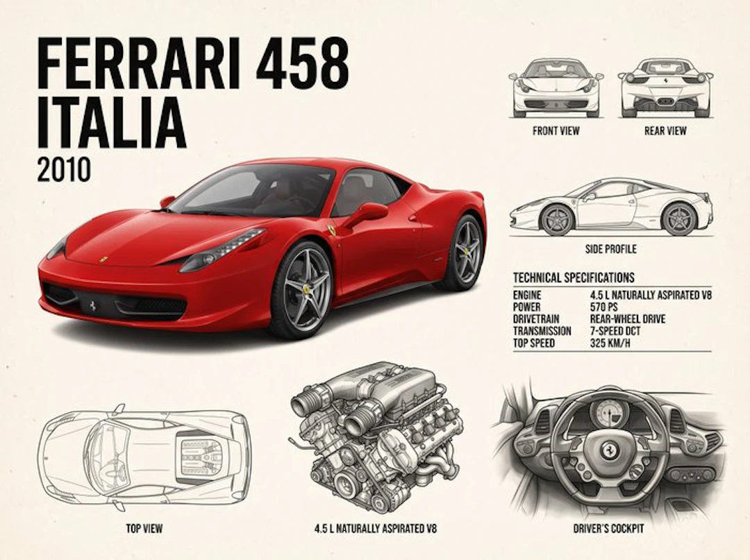 Shmidt.Art - Ferrari - FERRARI 458 ITALIA - 2010s