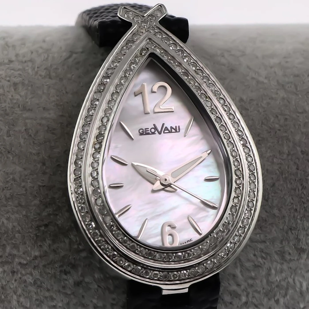 Geovani - Diamond Swiss Watch - GOL589-SL-D-7 - No...