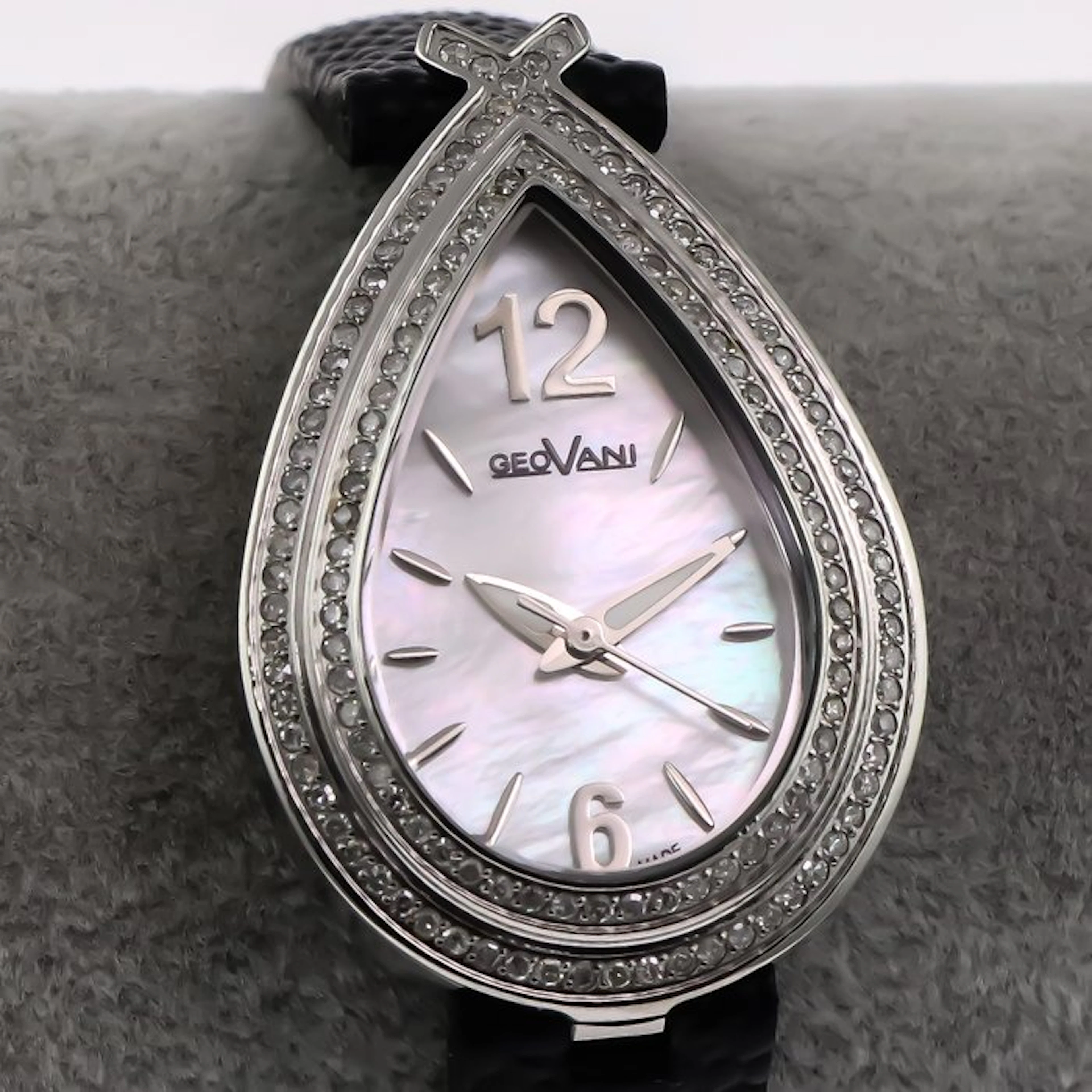 Geovani - Diamond Swiss Watch - GOL589-SL-D-7 - No...