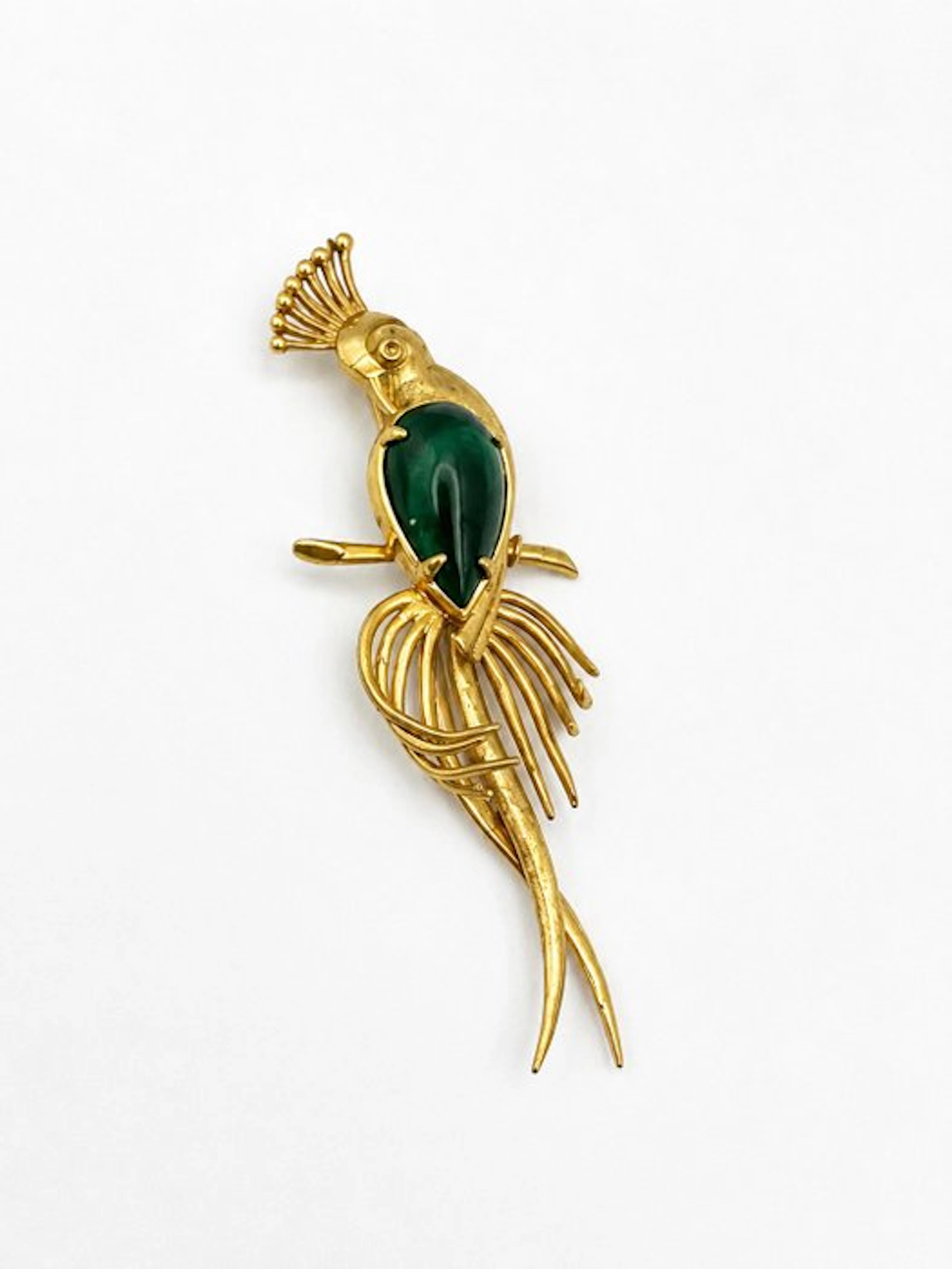 Brooch - 18 kt. Yellow gold