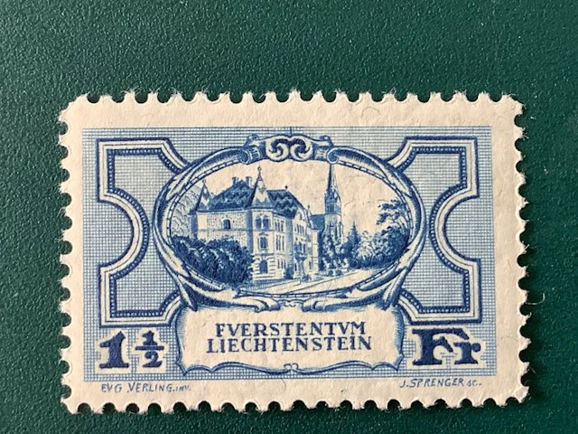 Liechtenstein 1925 - Slot Vaduz - MNH - Michel 71