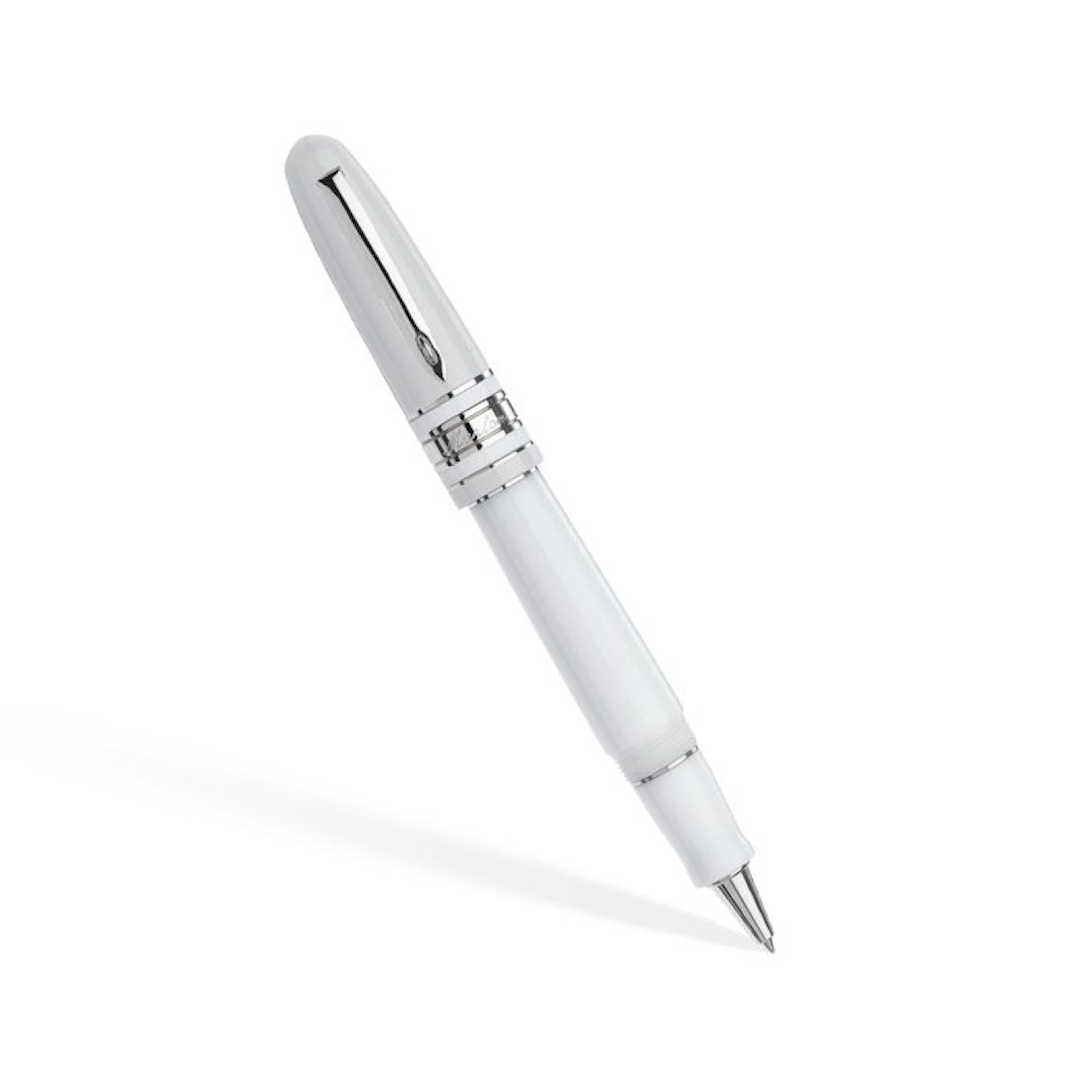 Marlen - Class - Edizione speciale in resina italiana bianca - Roller ball pen