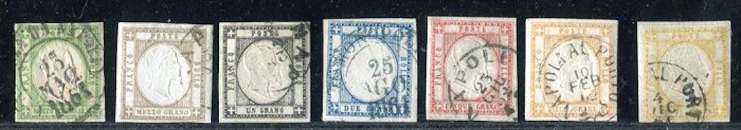 Italian Ancient States - Naples 1861 - Neapolitan Provinces: the complete