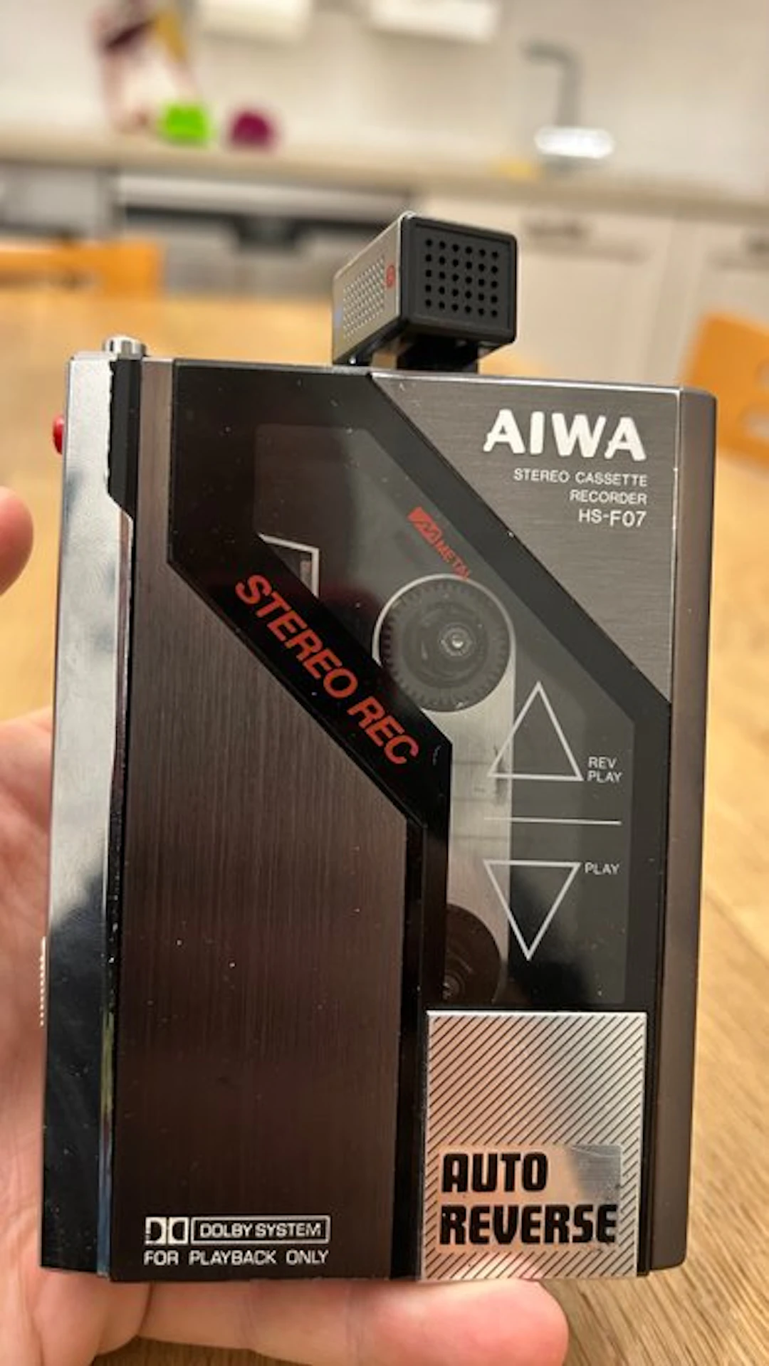 Aiwa - HS-F07 CassetteBoy / Ultra-Compact Dual-Head...