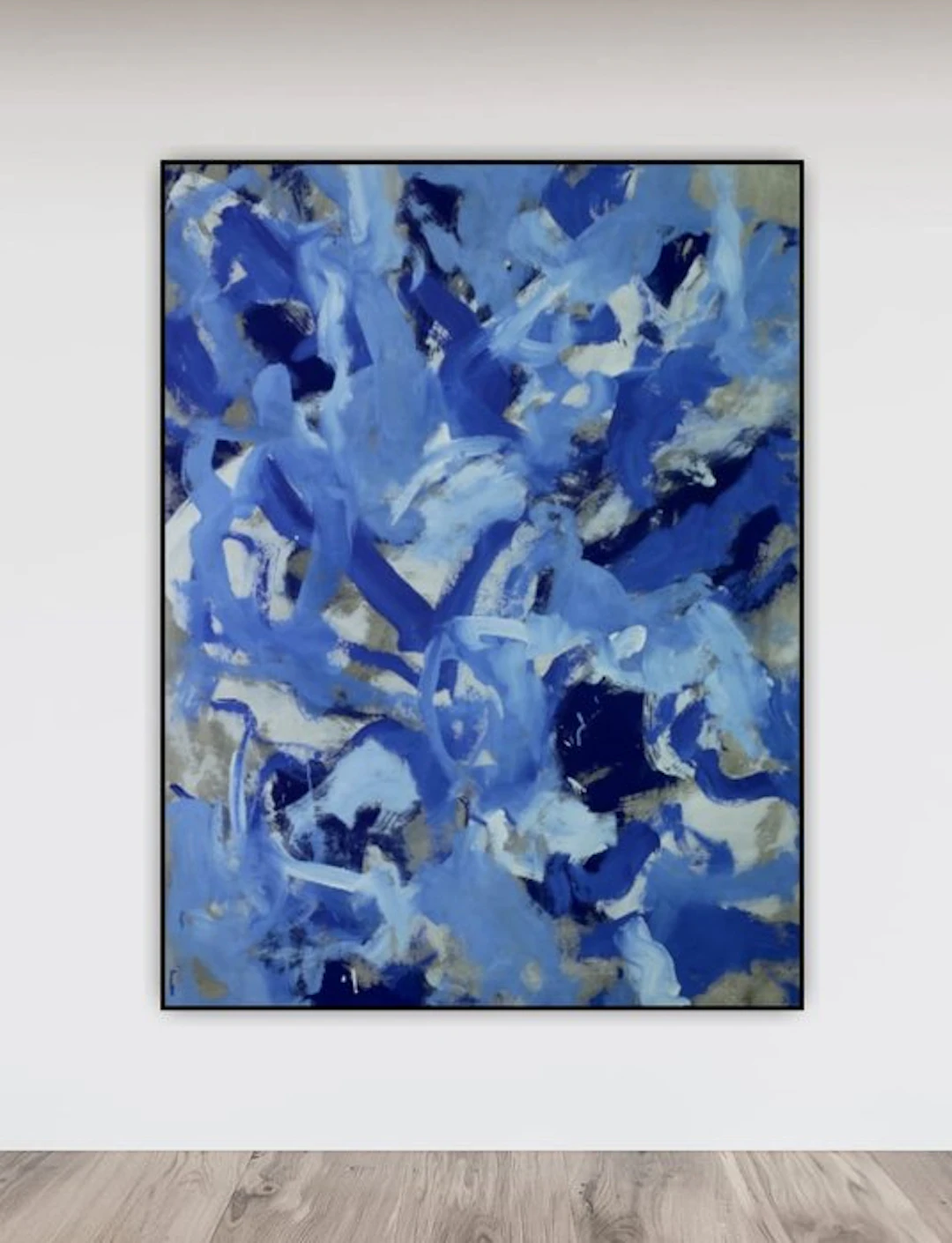 Étienne Pixa - Composition 1A.9.C - Large abstract painting