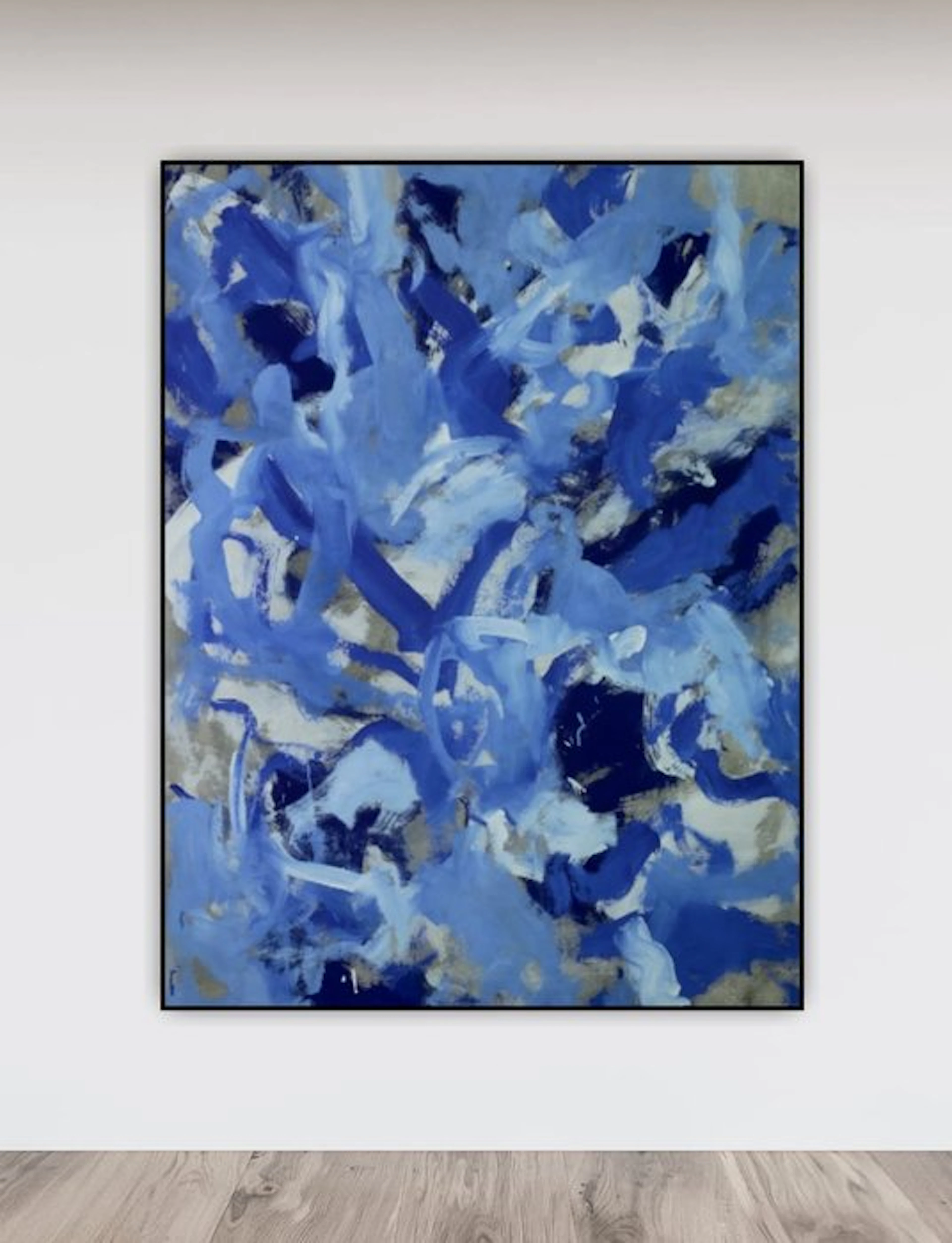 Étienne Pixa - Composition 1A.9.C - Large abstract painting