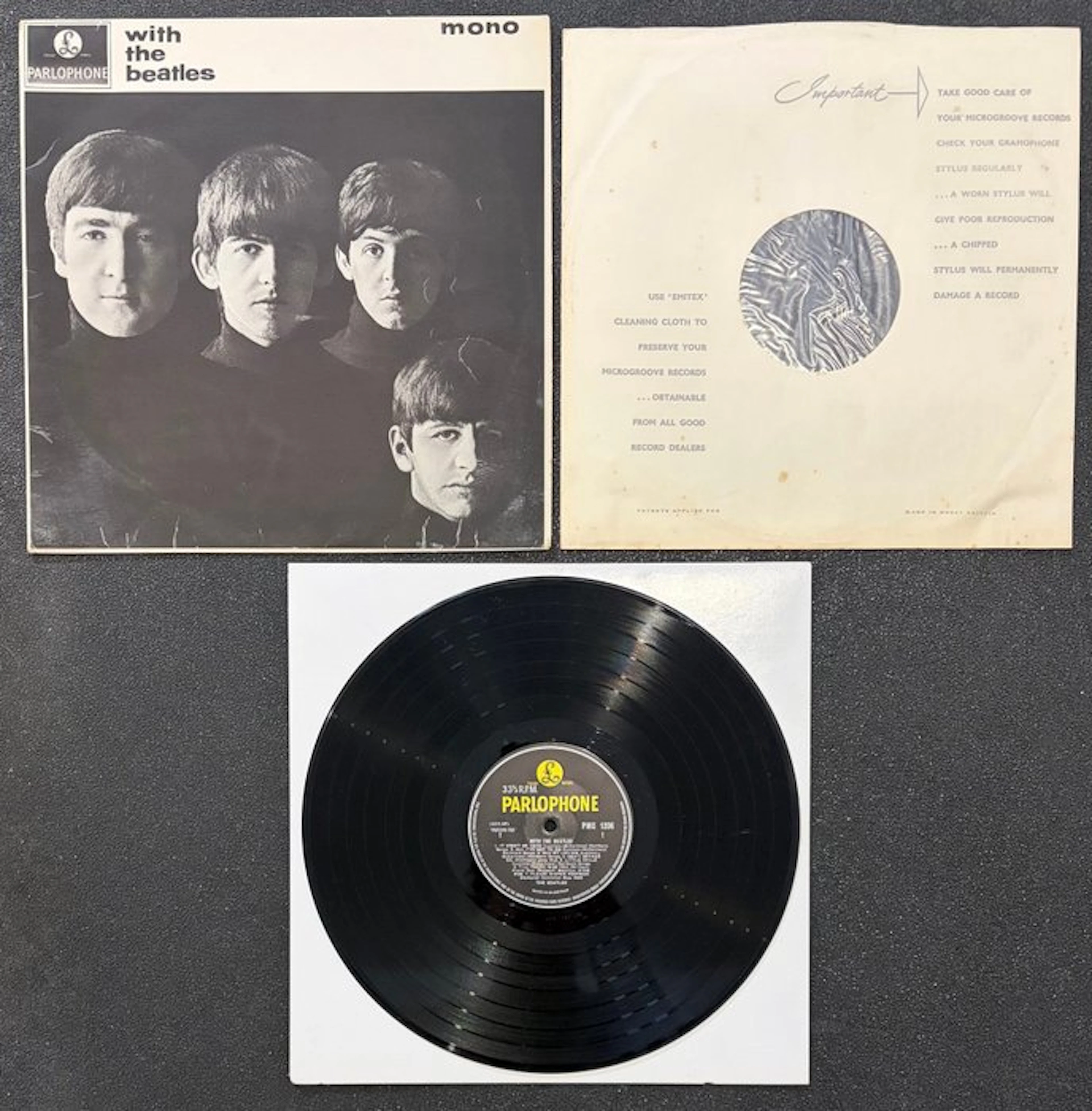 Beatles - With The Beatles (UK) – Scarce “GOTTA” Misprint...
