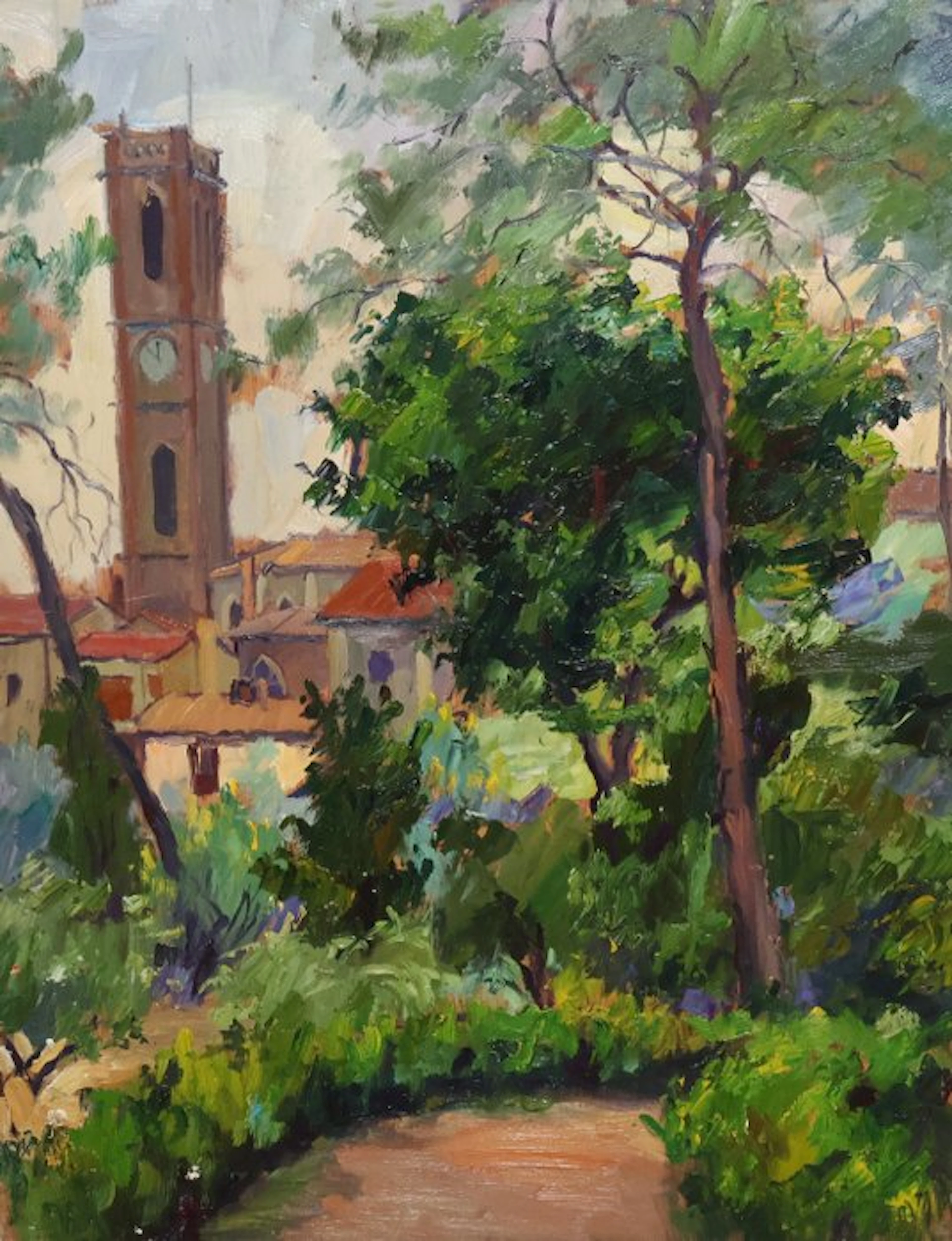 Joan Baró Magrinyà (1903 - 1976) - Jardin au Pied de l’Église