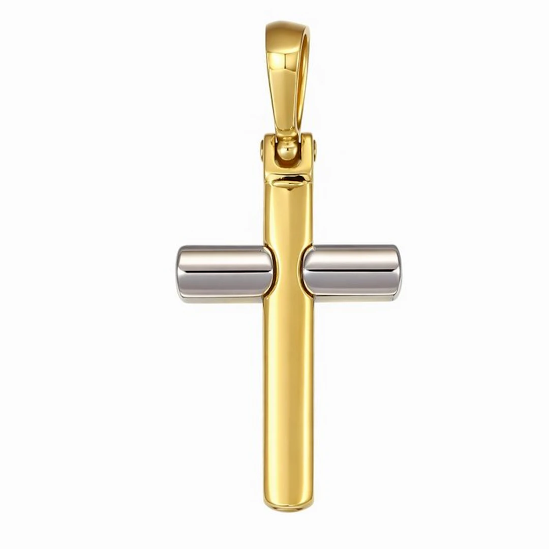 Pendant - 18 kt. Yellow gold, White gold