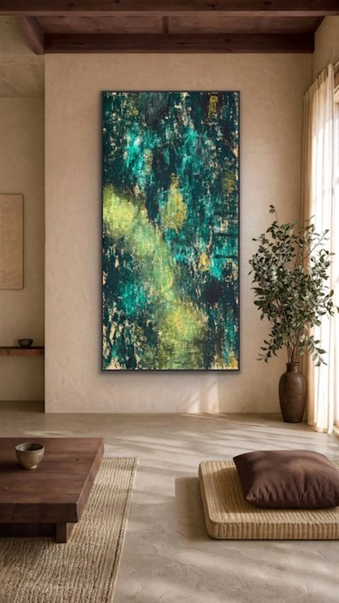MH7STUDIO (1996) - Campo dorado XXXL - Abstract art