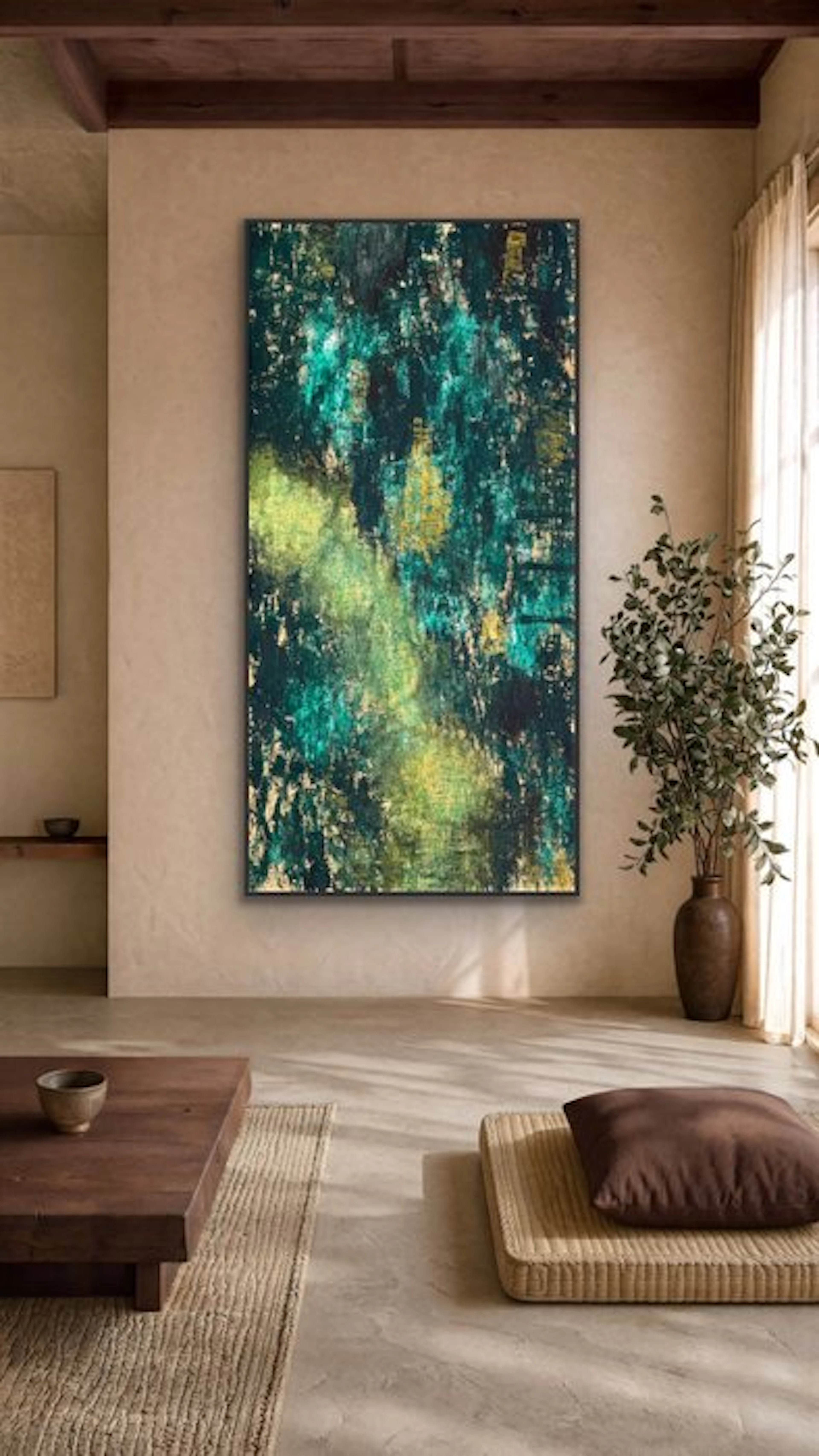 MH7STUDIO (1996) - Campo dorado XXXL - Abstract art