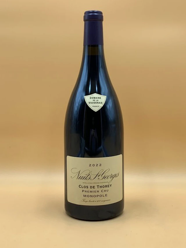 2022 Domaine de la Vougeraie "Clos de Thorey" Rouge - Nuits St