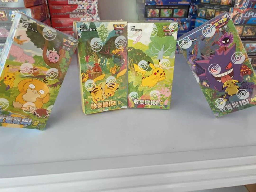 Pokémon - 4 Booster box - 151C: Collect Complete Booster Box - Scarlet & Violet